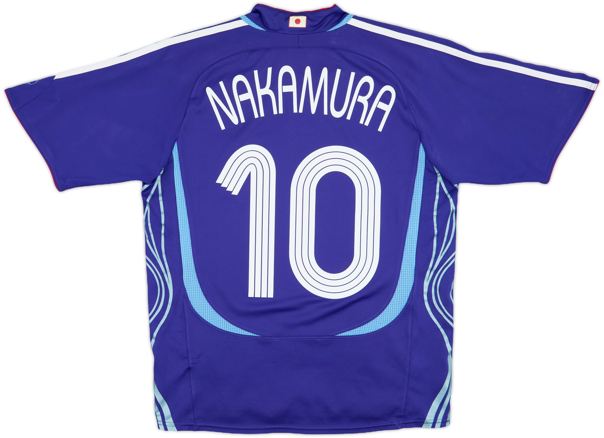 2006-08 Japan Home Shirt Nakamura #10 - 8/10 - (XL.Boys)
