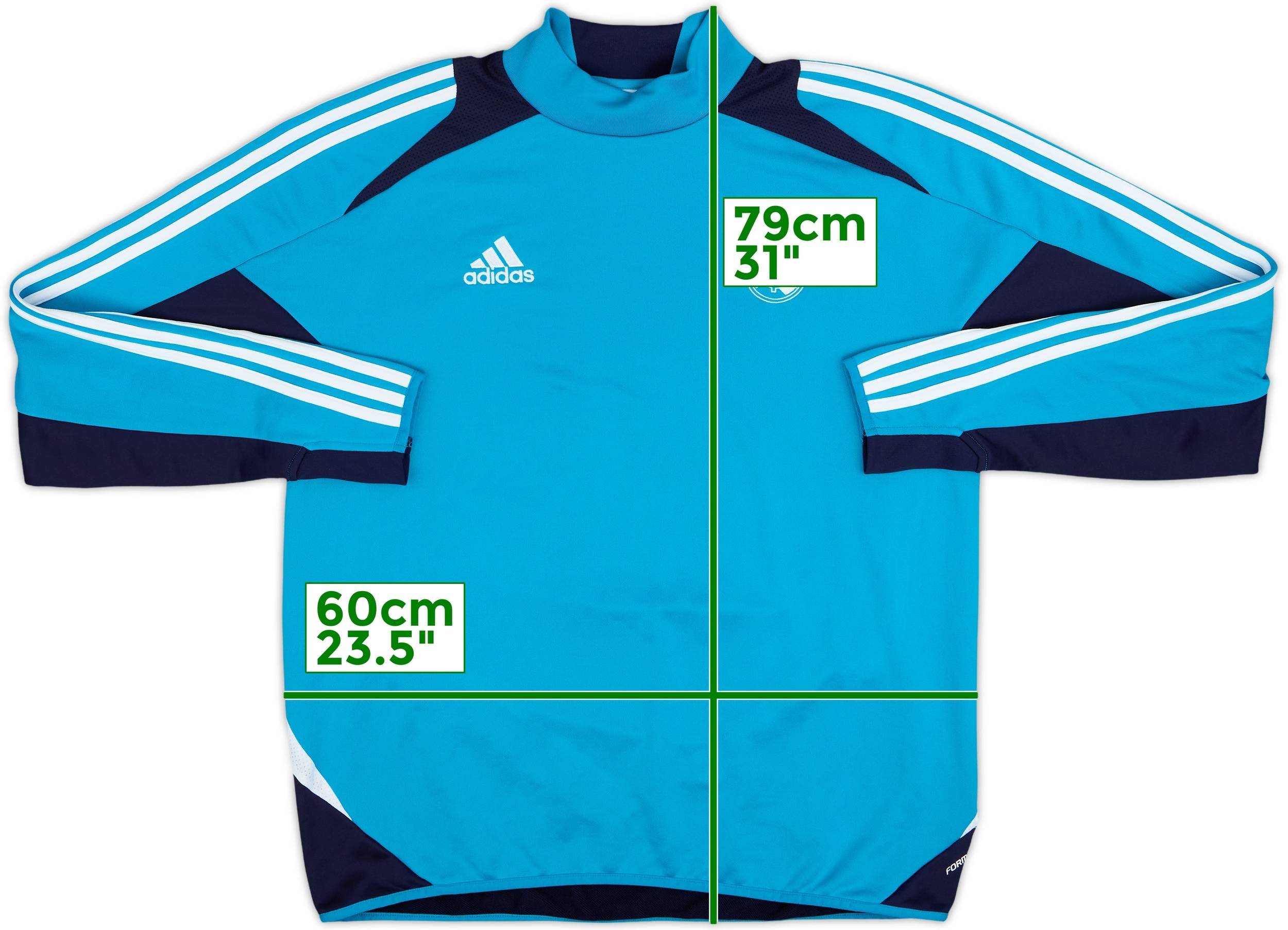 トップス R.M.A 2008-09 Real Madrid Match Issue Third L/S Shirt #25