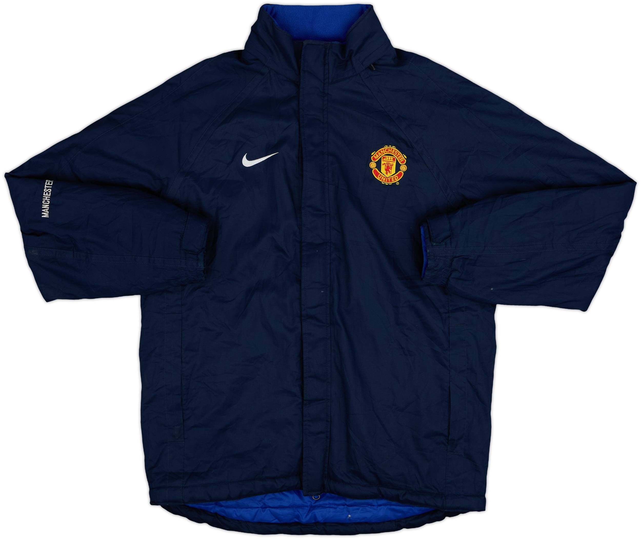 Nike Manchester United 2003/04 ベンチジャケット 2003-04 Manchester United Nike Padded Bench Coat - 7/10 - (S)