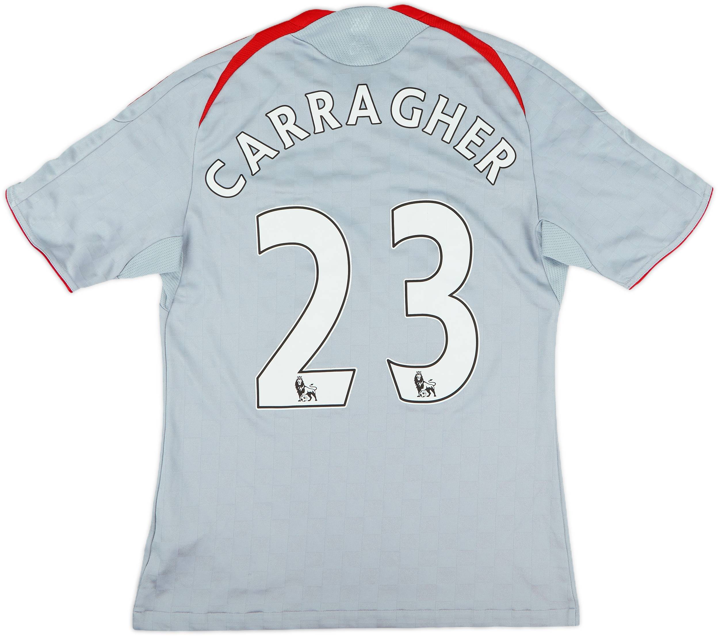 2008-09 Liverpool Away Shirt Carragher #23 - 8/10 - (S)