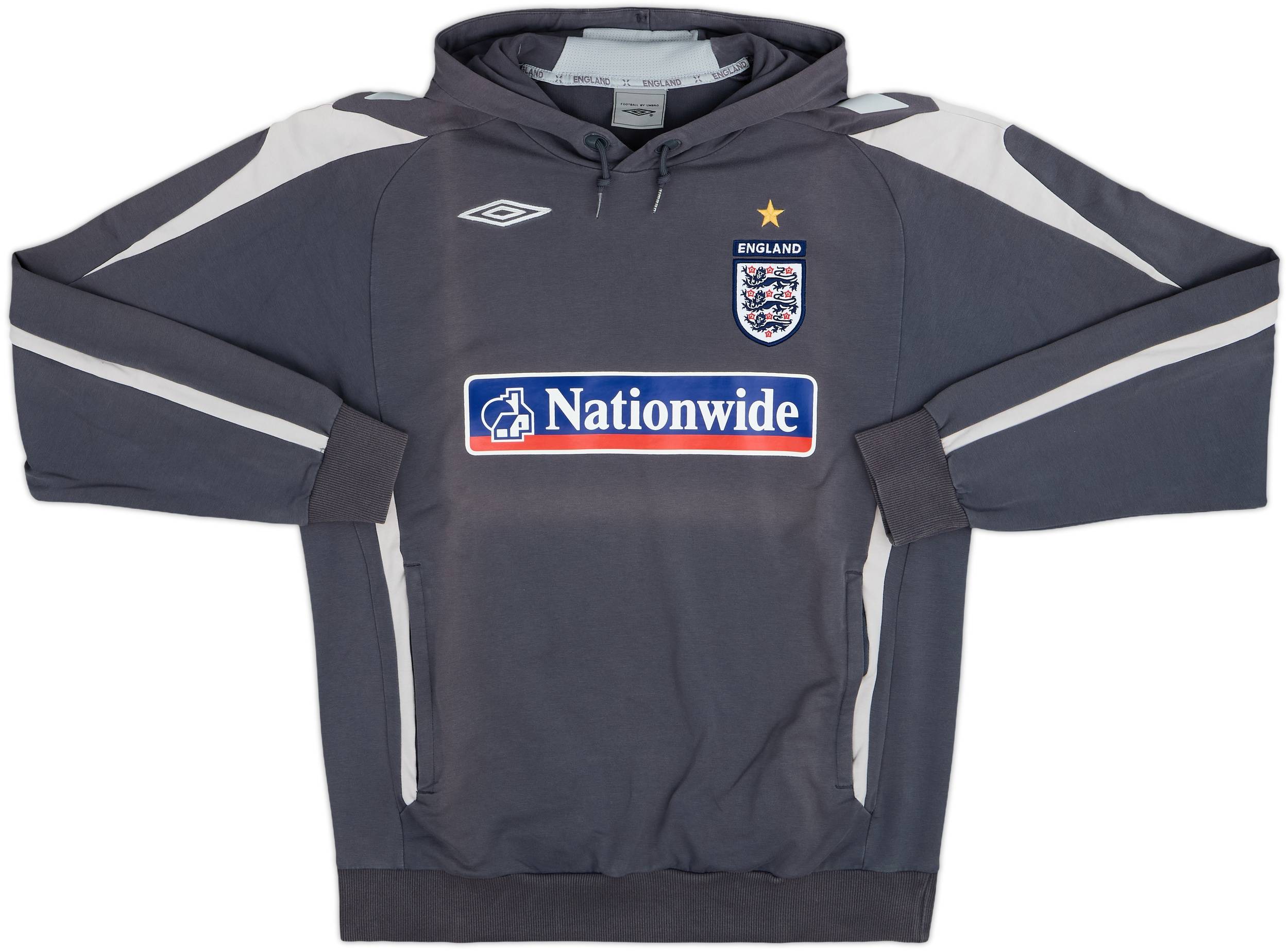 Umbro イングランド　スウェット 2007-09 England Umbro Hooded Sweat Top - 6/10 - (L)