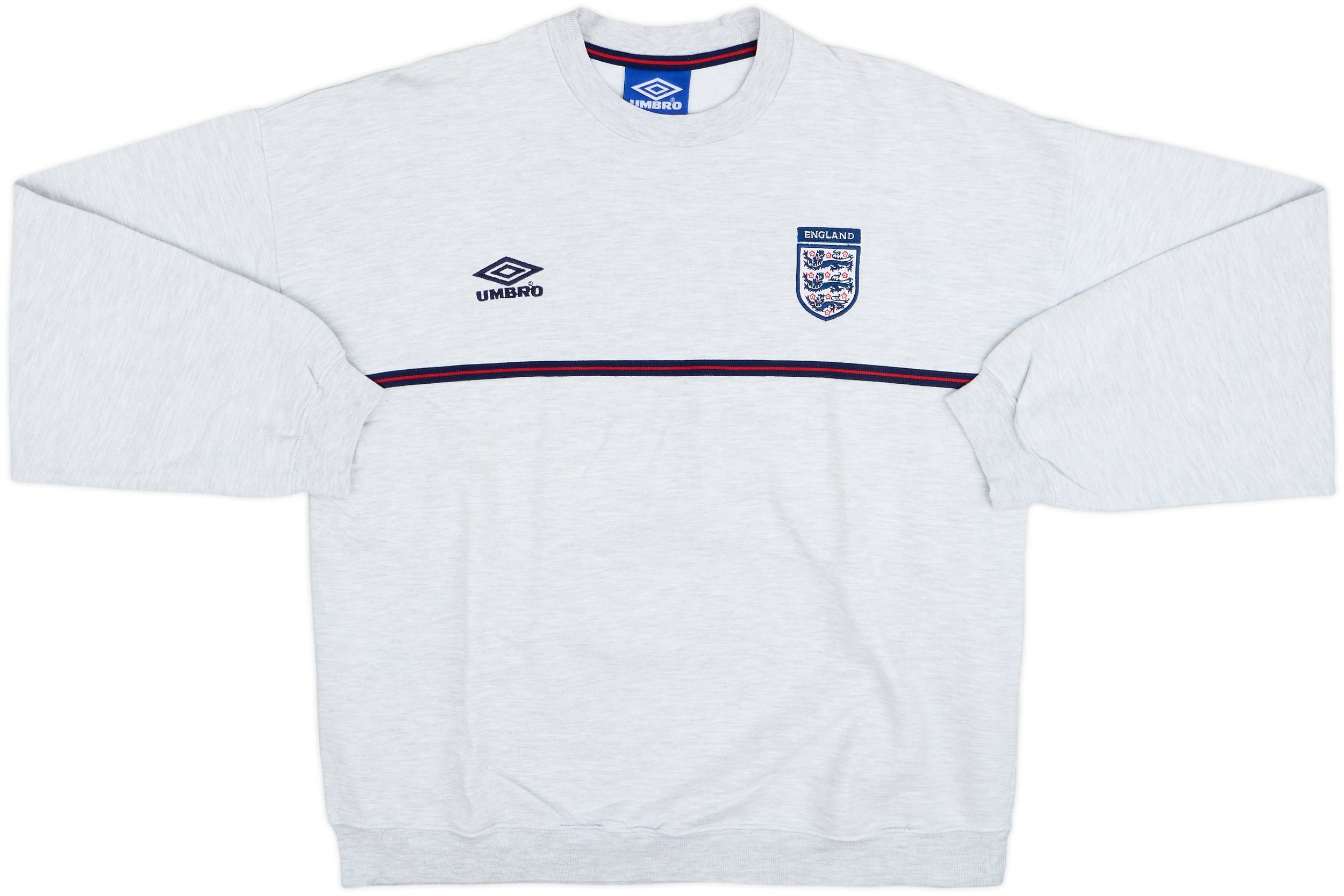 ウェア 2000s umbro England jersey setup 2000-01 England Umbro Sweat Top - 8/10 - (L)