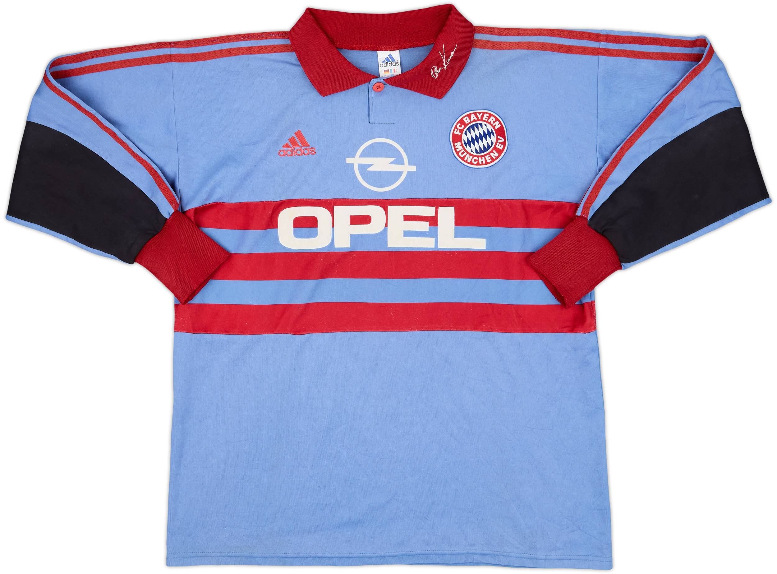 1998-99 Bayern Munich GK Shirt Kahn #1 - 8/10 - (L)