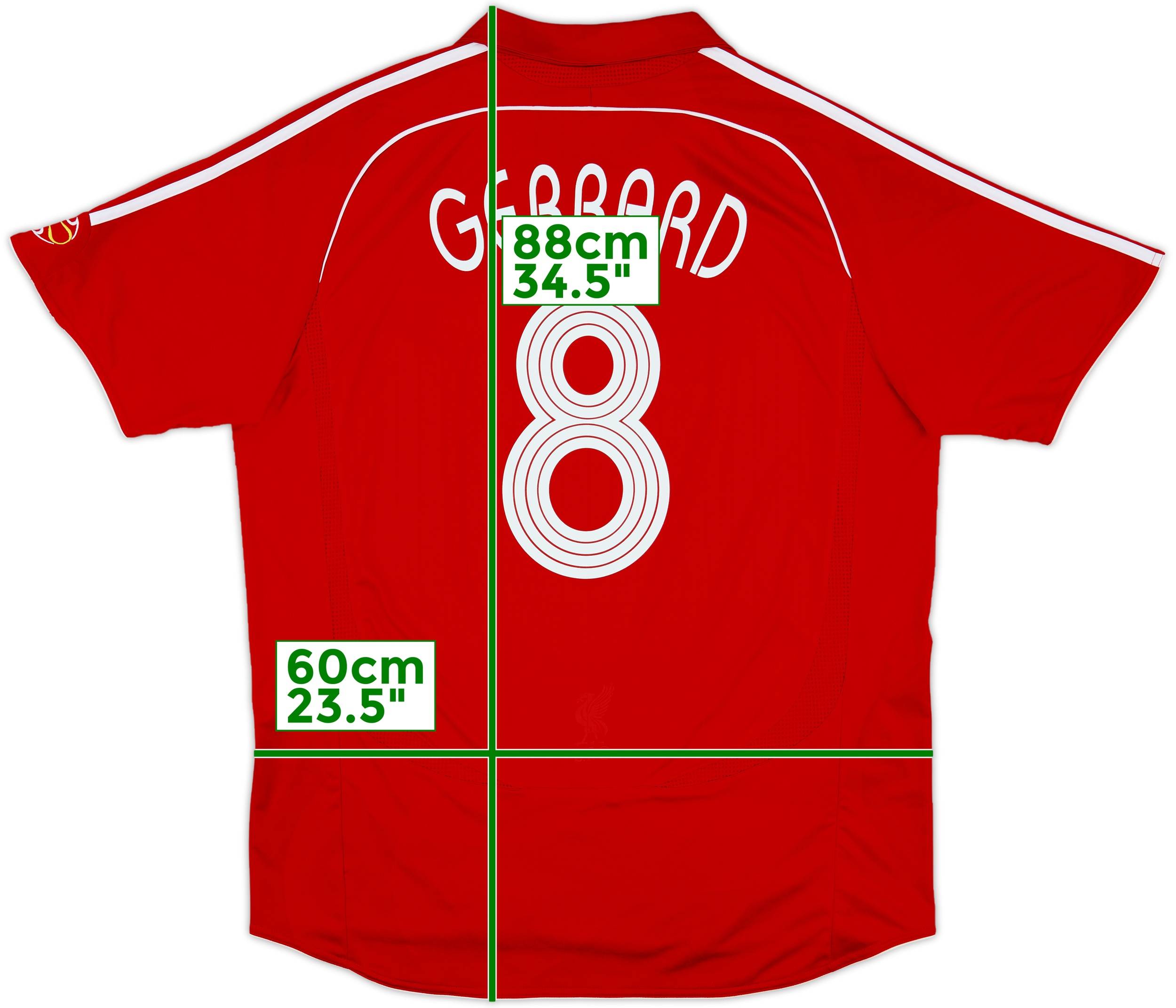 2006-2007 リバプール ジェラード 8番 GERRARD 2006-2007 リバプール ジェラード 8番 GERRARD 2006-2007 リバプール