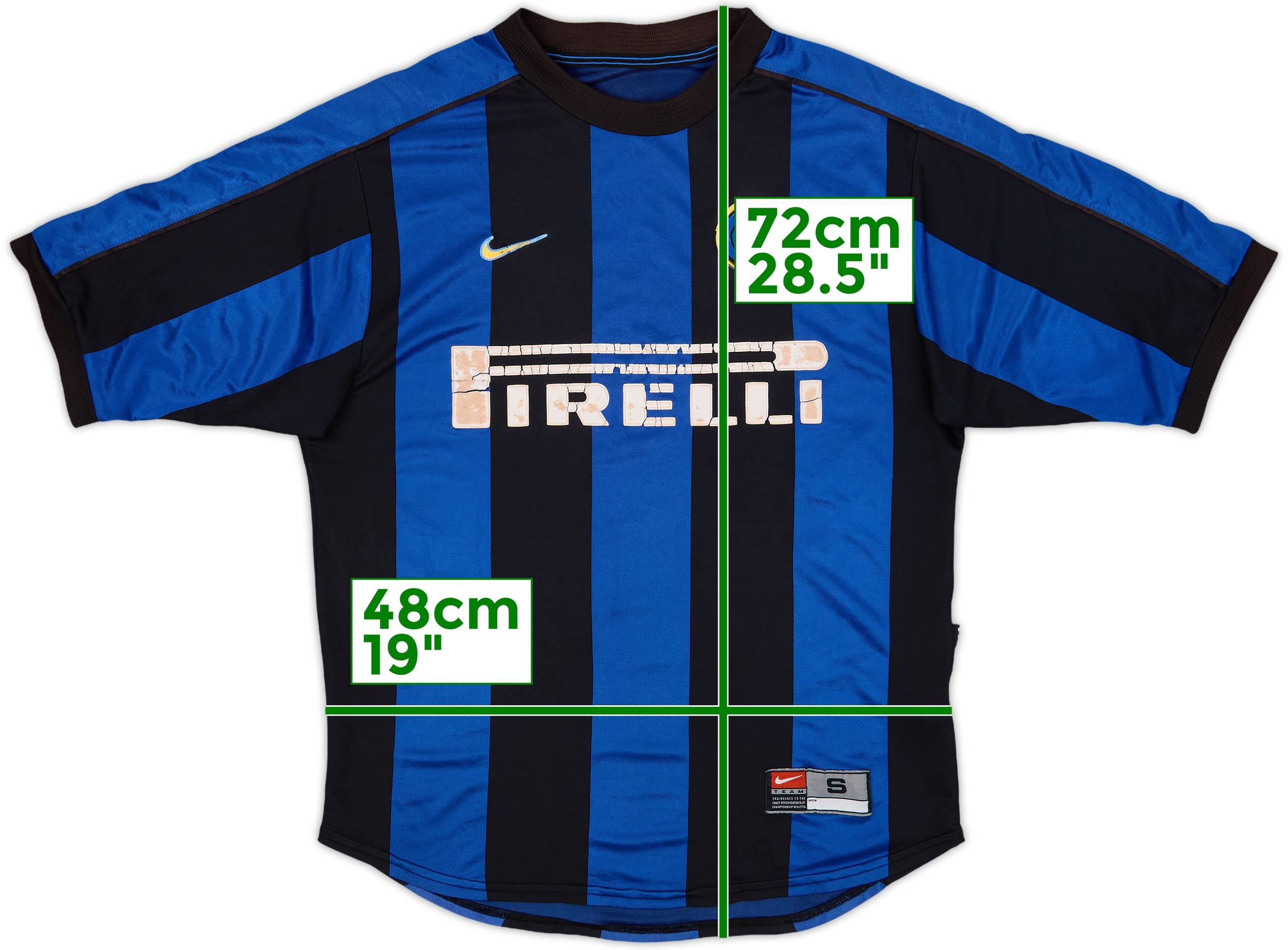 1999-00 Inter Milan Home Shirt - 4/10 - (S)