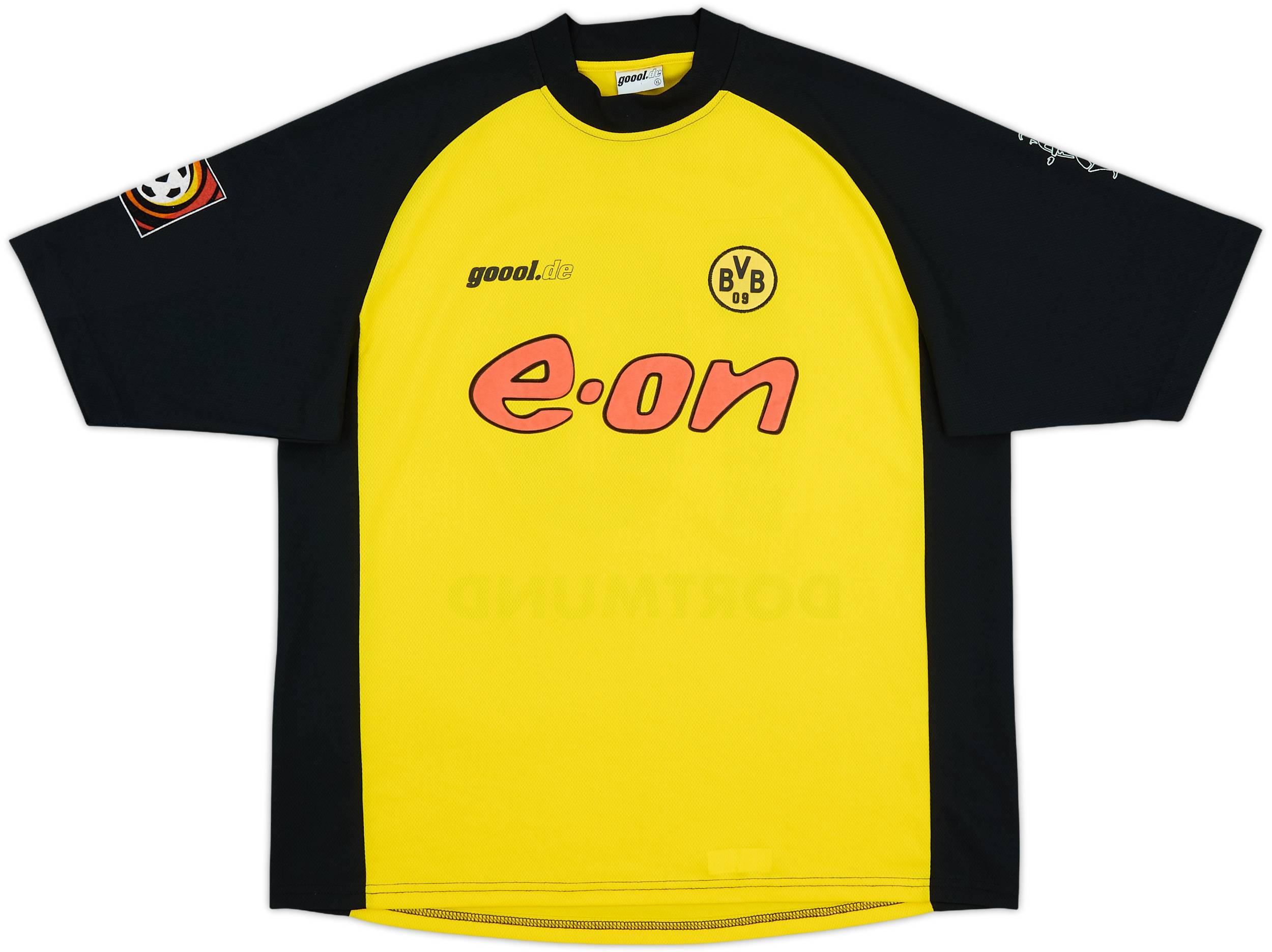 2001-02 Borussia Dortmund Home Shirt Rosicky #10 - 8/10 - (XL)