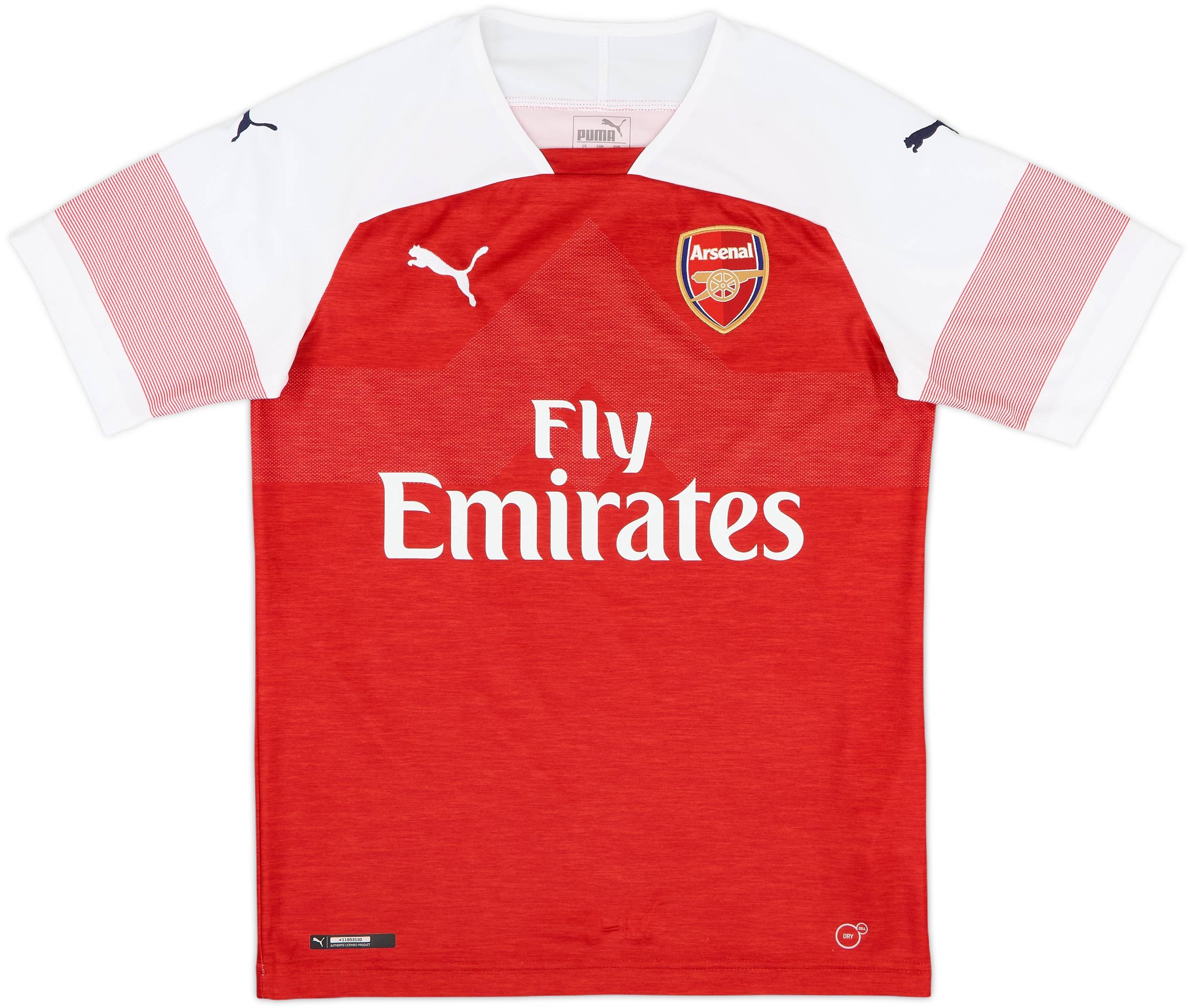 2018-19 Arsenal Home Shirt Saka #87 - 10/10 - (S)