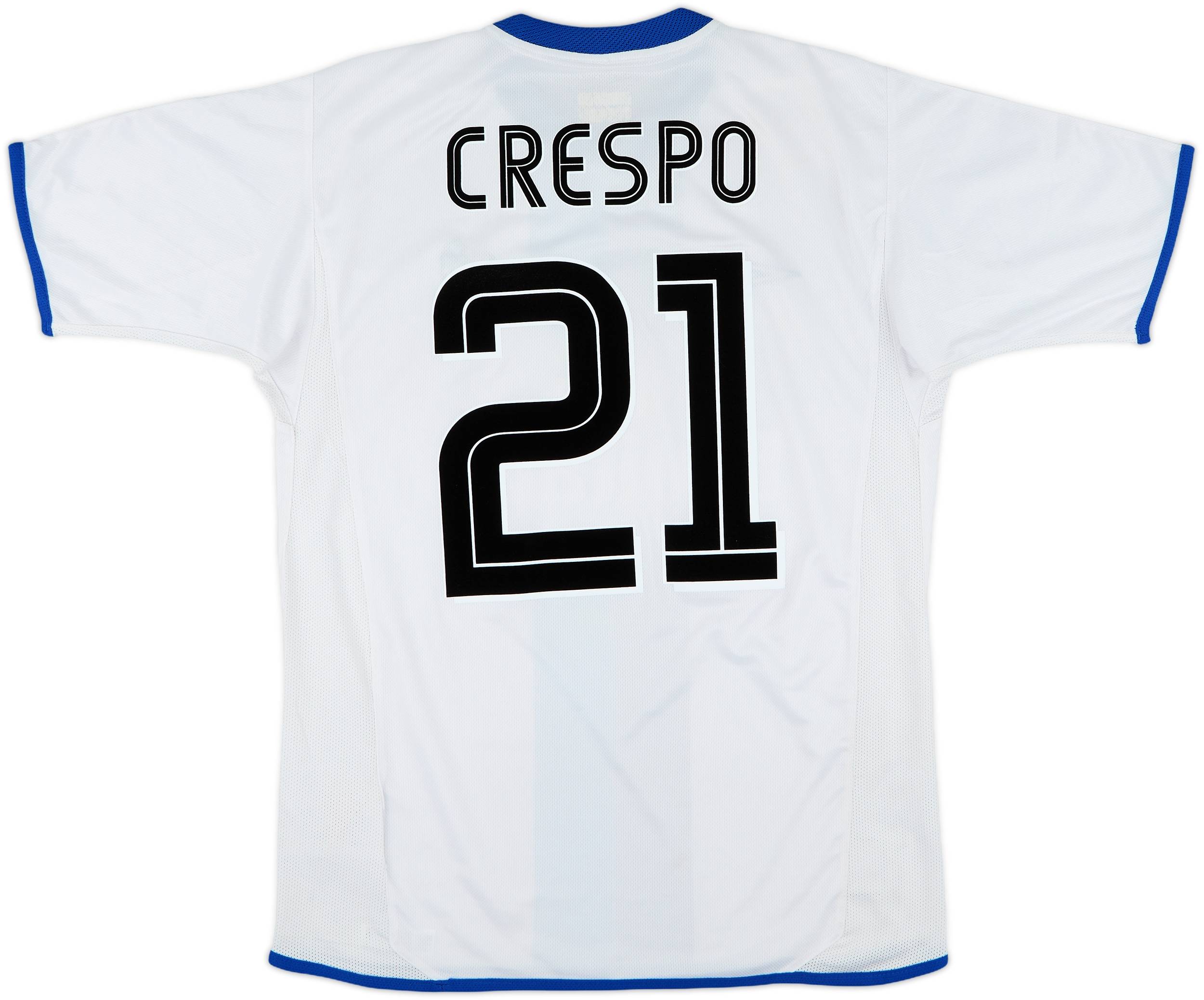 Chelsea FC Crespo 21番 シャツ 2005-06 Chelsea Centenary Home Shirt Crespo #21 - 8/10 - (M)