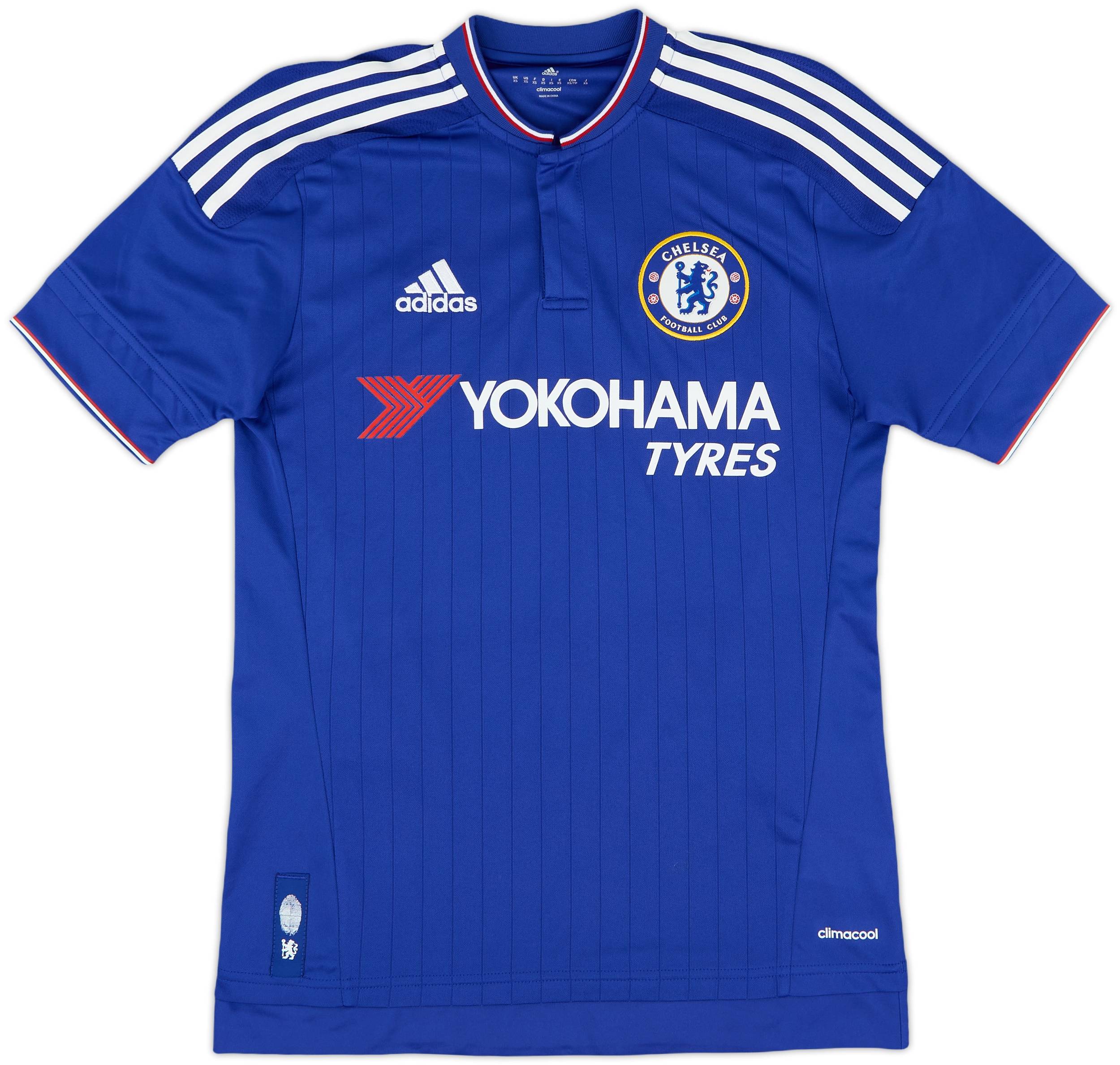 ウェア Hazard15-16Chelsea PremierLeague uniform 2015-16 Chelsea Home Shirt Hazard #10 - 8/10 - (XS)