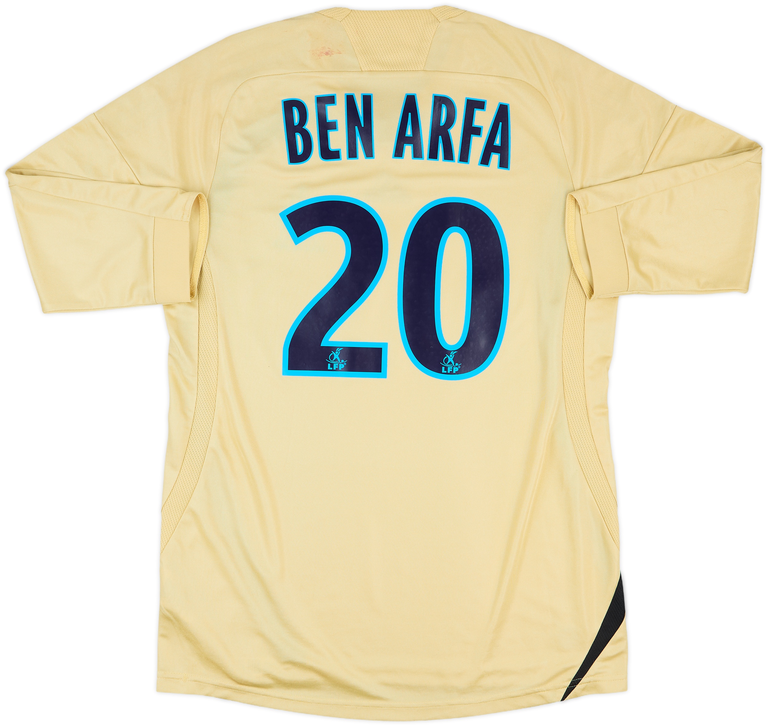 Ben Arfa様 2008-09 Olympique Marseille Third Shirt Ben Arfa #20 - 6/10
