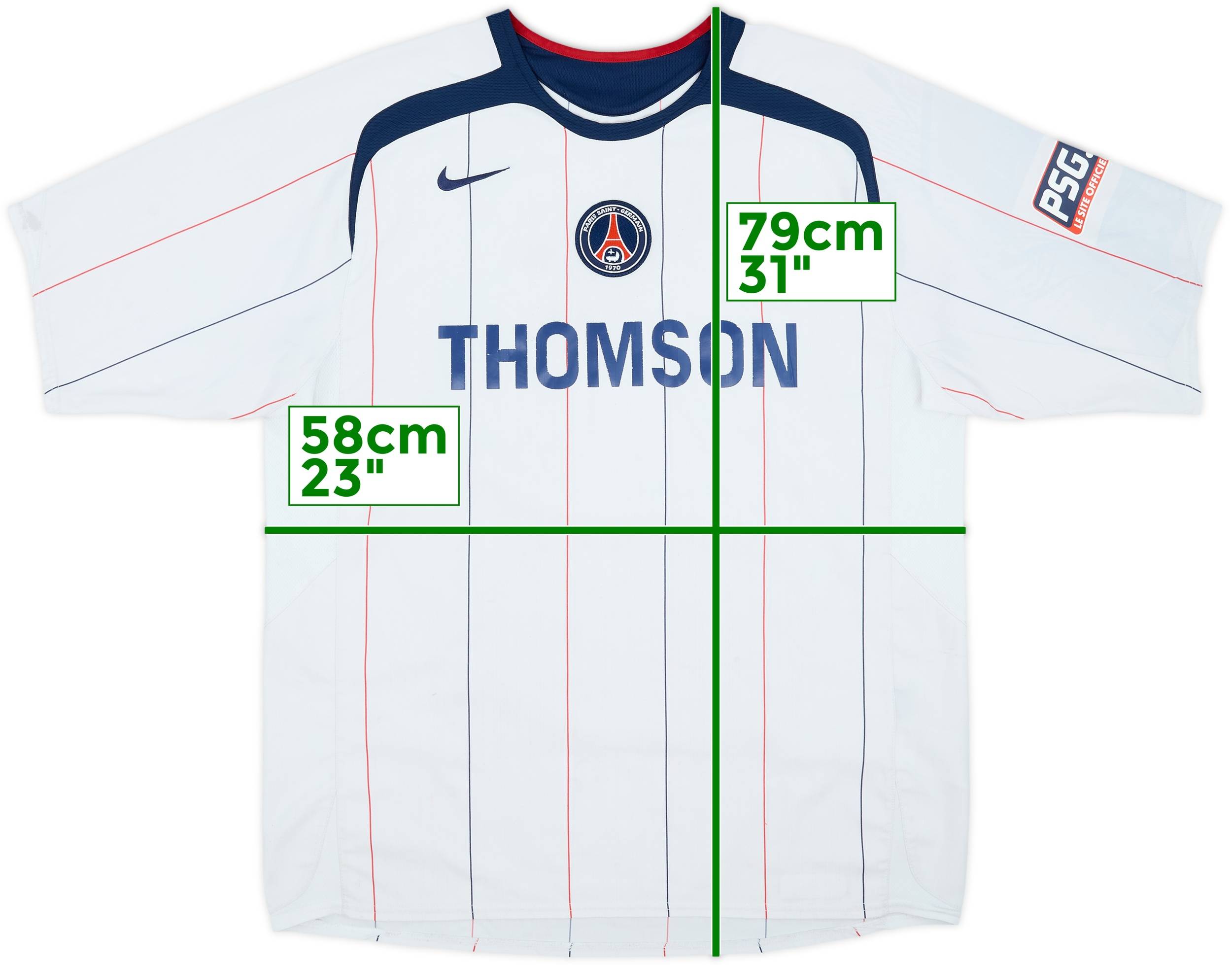 2005-06 Paris Saint-Germain Away Shirt - 6/10 - (XL)