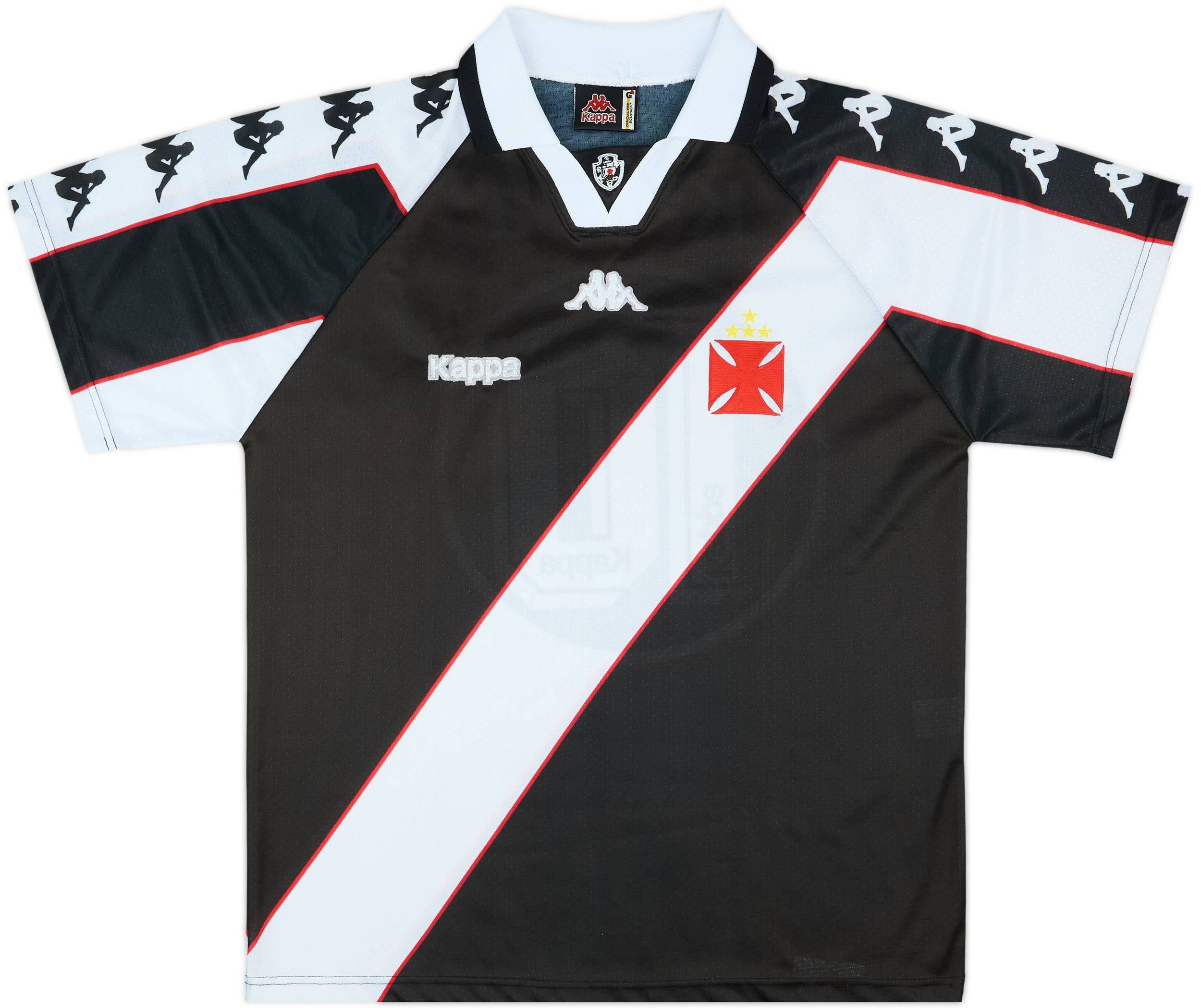 Vasco サッカー　ユニフォーム 1997 Vasco da Gama Home Shirt #10 - 9/10 - (L)