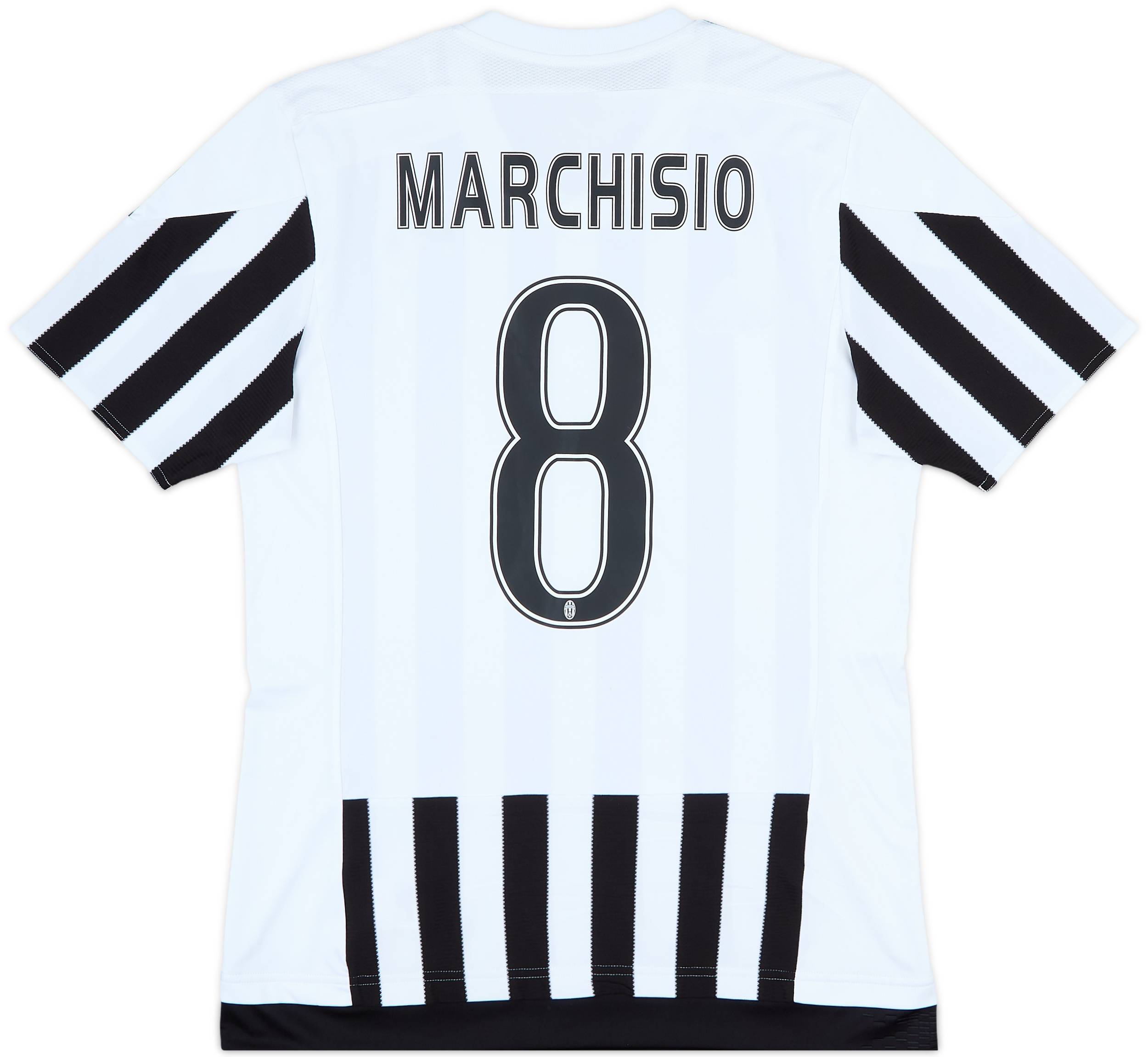 ユベントス 2015-16 #8 マルキジオ ユニフォーム 2015-16 Juventus Home Shirt Marchisio #8 - 9/10 - (M)