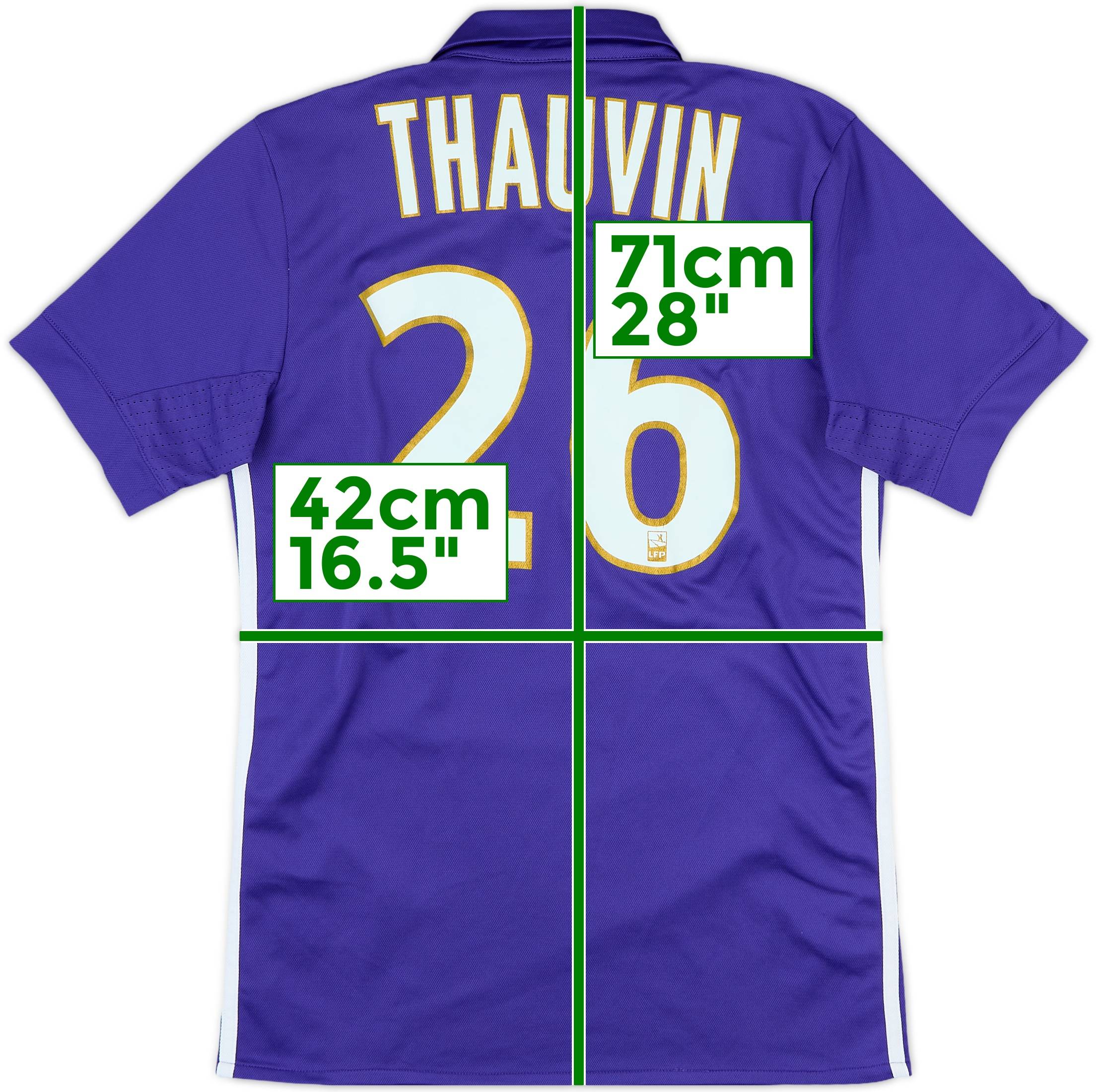 2017-18 Olympique Marseille Third Shirt Thauvin #26 - 7/10 - (XS)