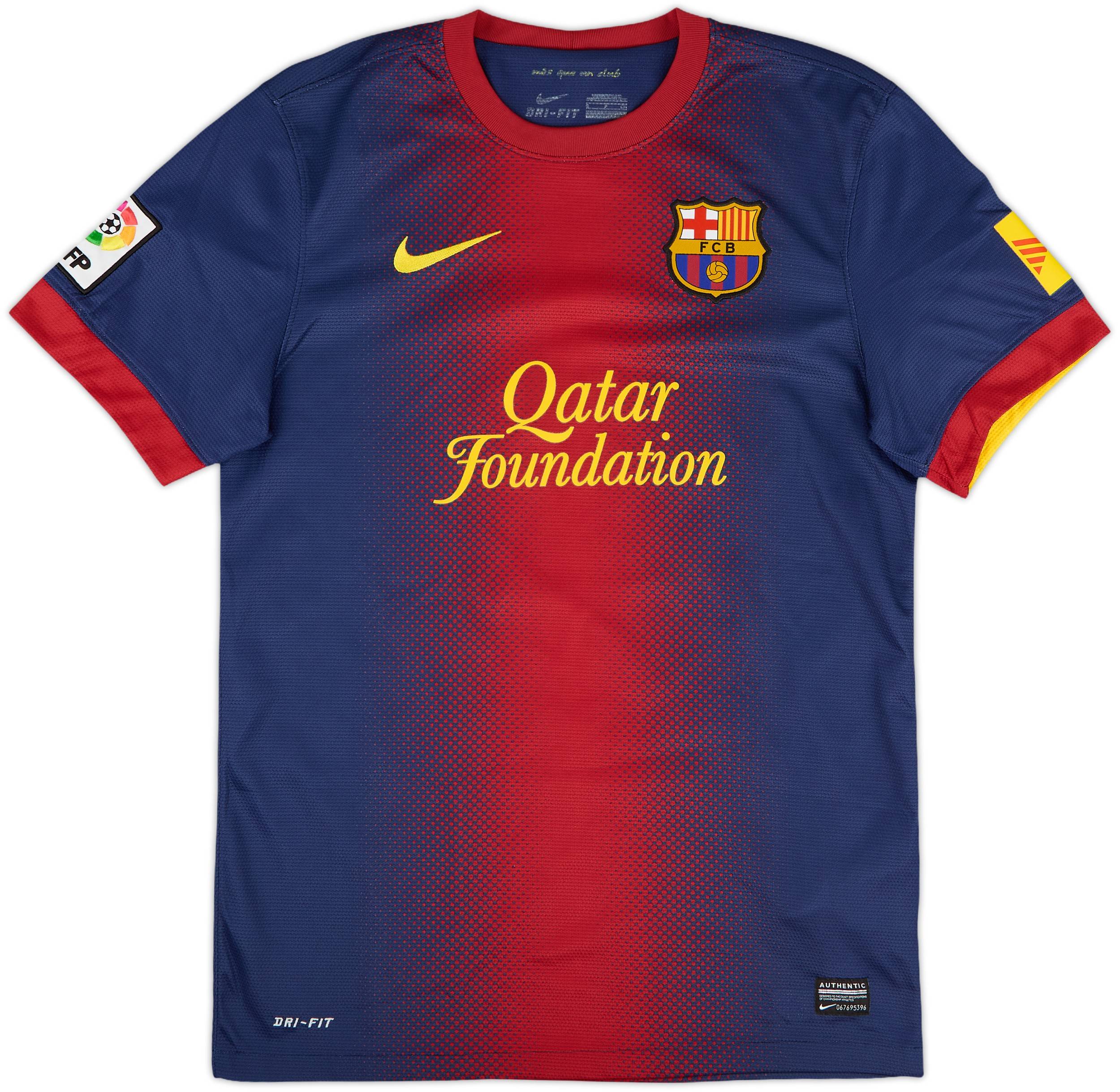 2012/13【AUTHENTIC】Messi #10 , XL FC Barcelona 2012/13 Home - Messi 10 (XL) – KITLAUNCH