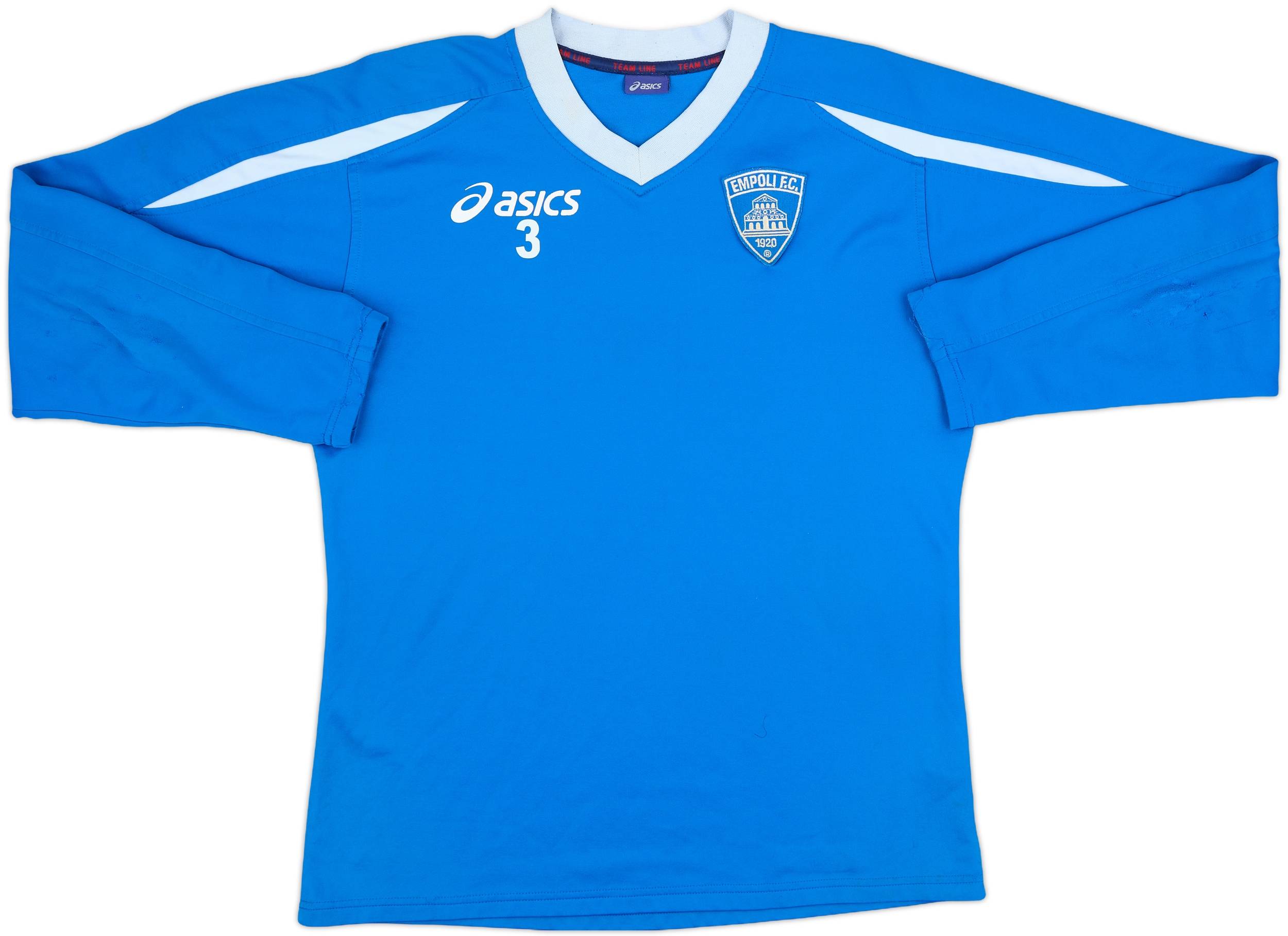 2004-05 Empoli Asics Player Issue Training L/S Shirt #3 - 7/10 - (M)