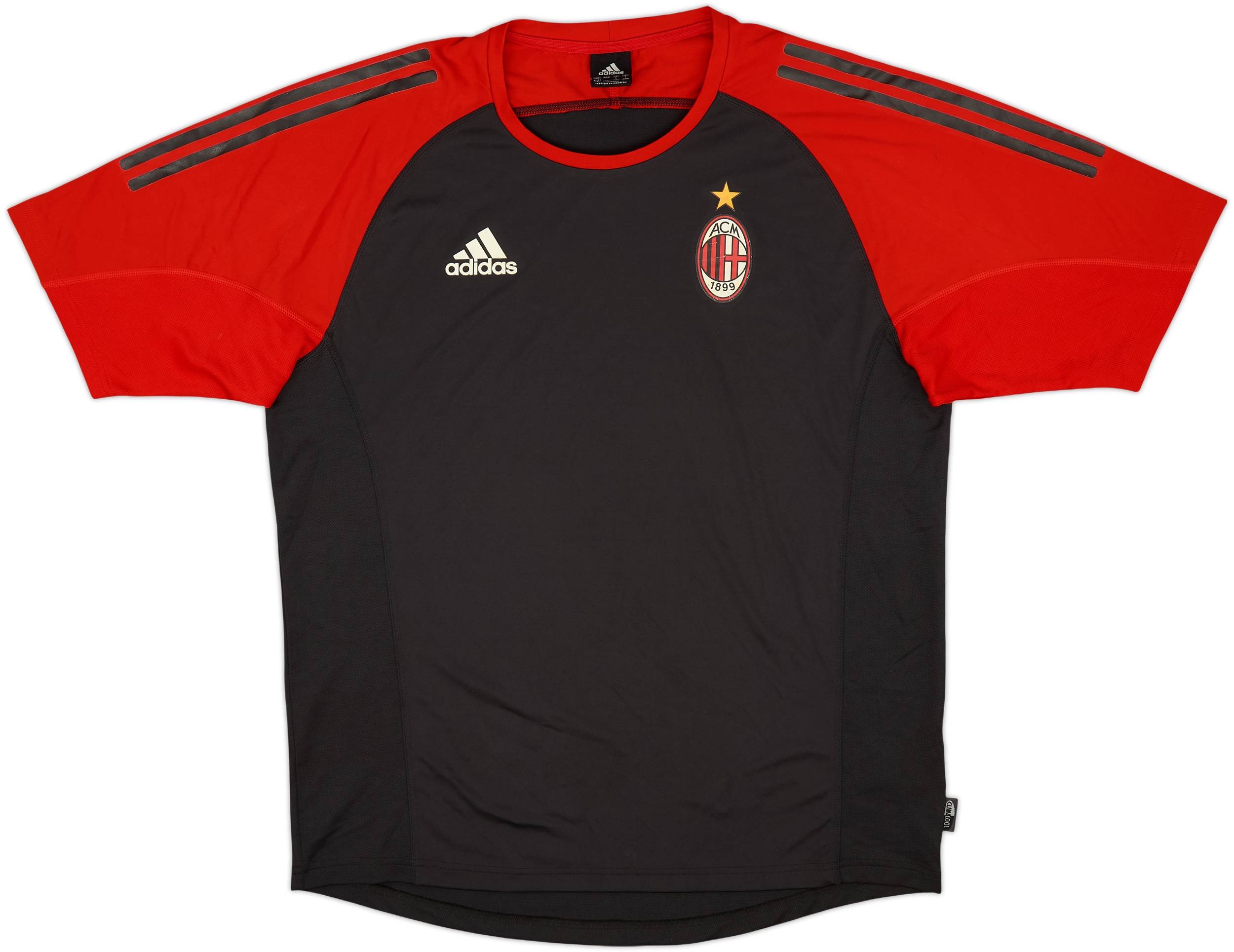 2002-03 AC Milan adidas Training Shirt - 7/10 - (L)