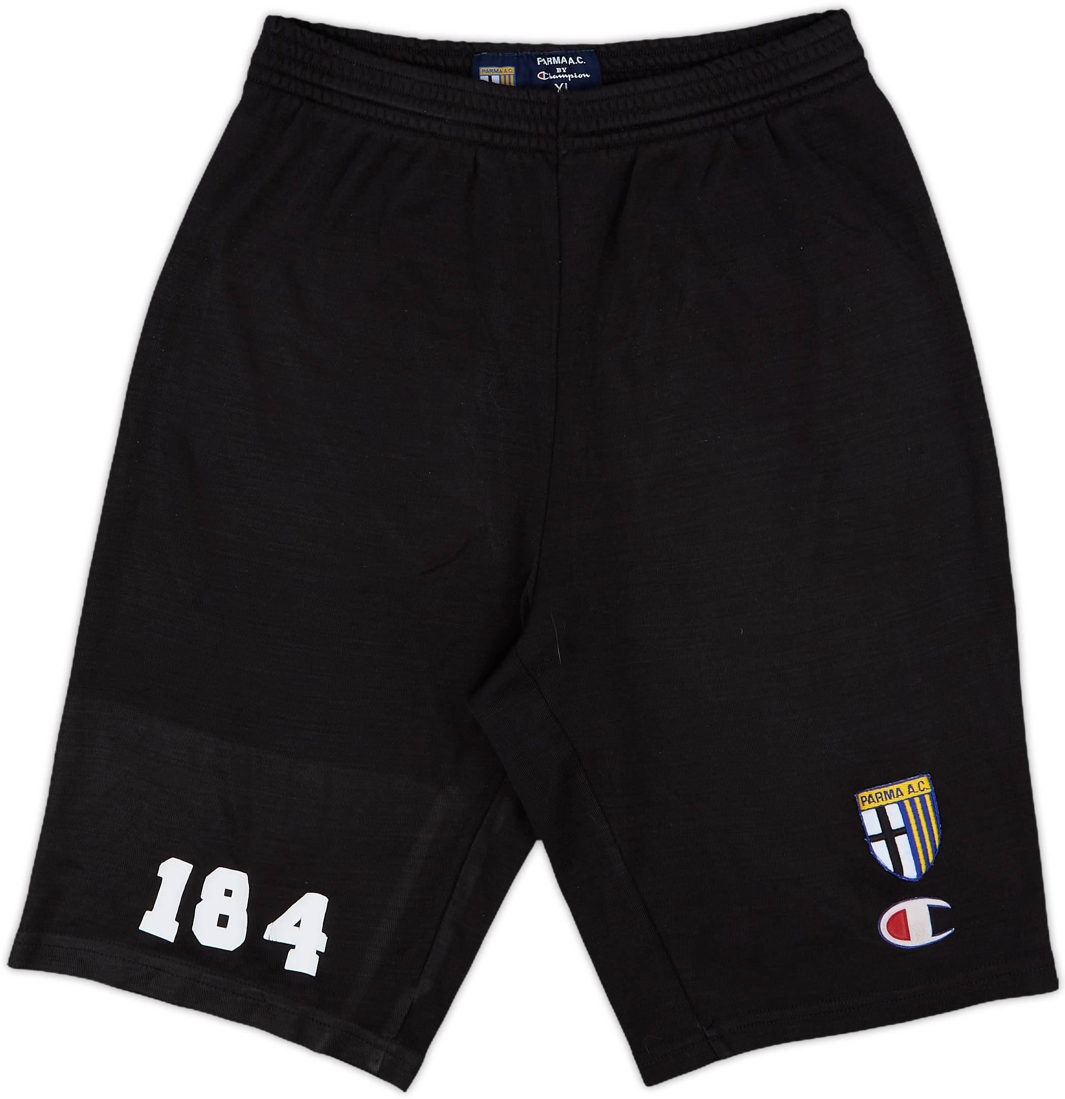 2000-01 Parma Player Issue Champion Training Shorts #184 - 6/10 - (XL)