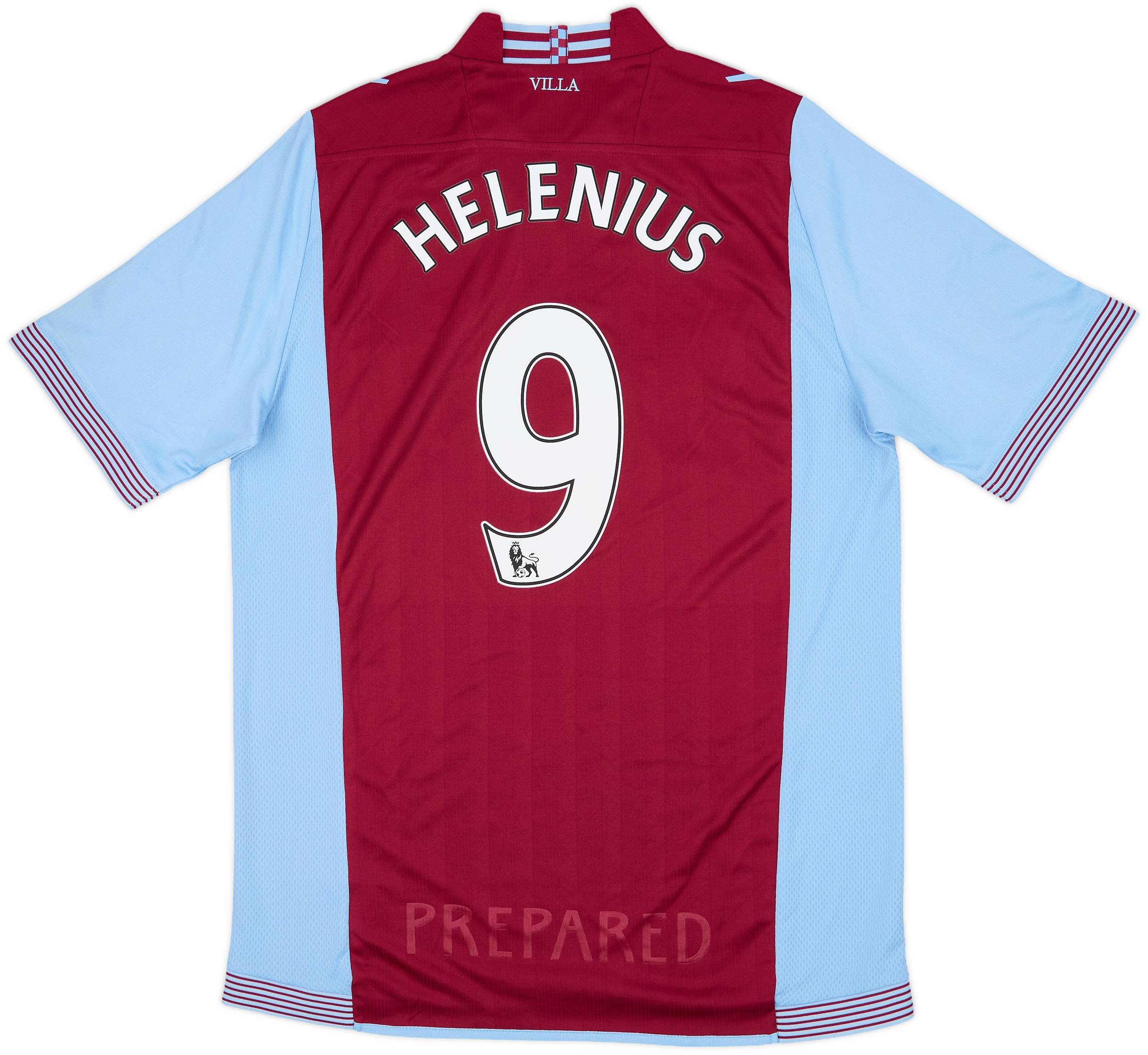 アストン ヴィラ ユニフォーム 2013-14 Aston Villa 2013-14 Aston Villa Home Shirt Helenius #9 - 8/10 - (XL)