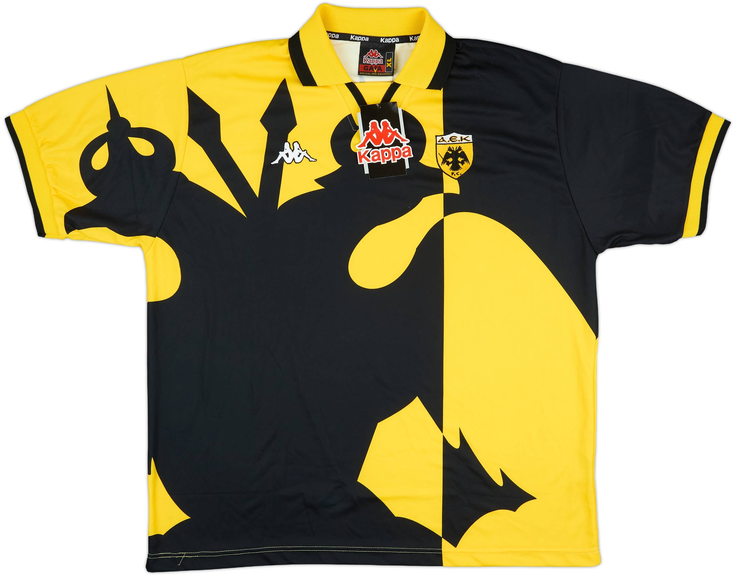 1998-99 AEK Athens European Home Shirt (XL)