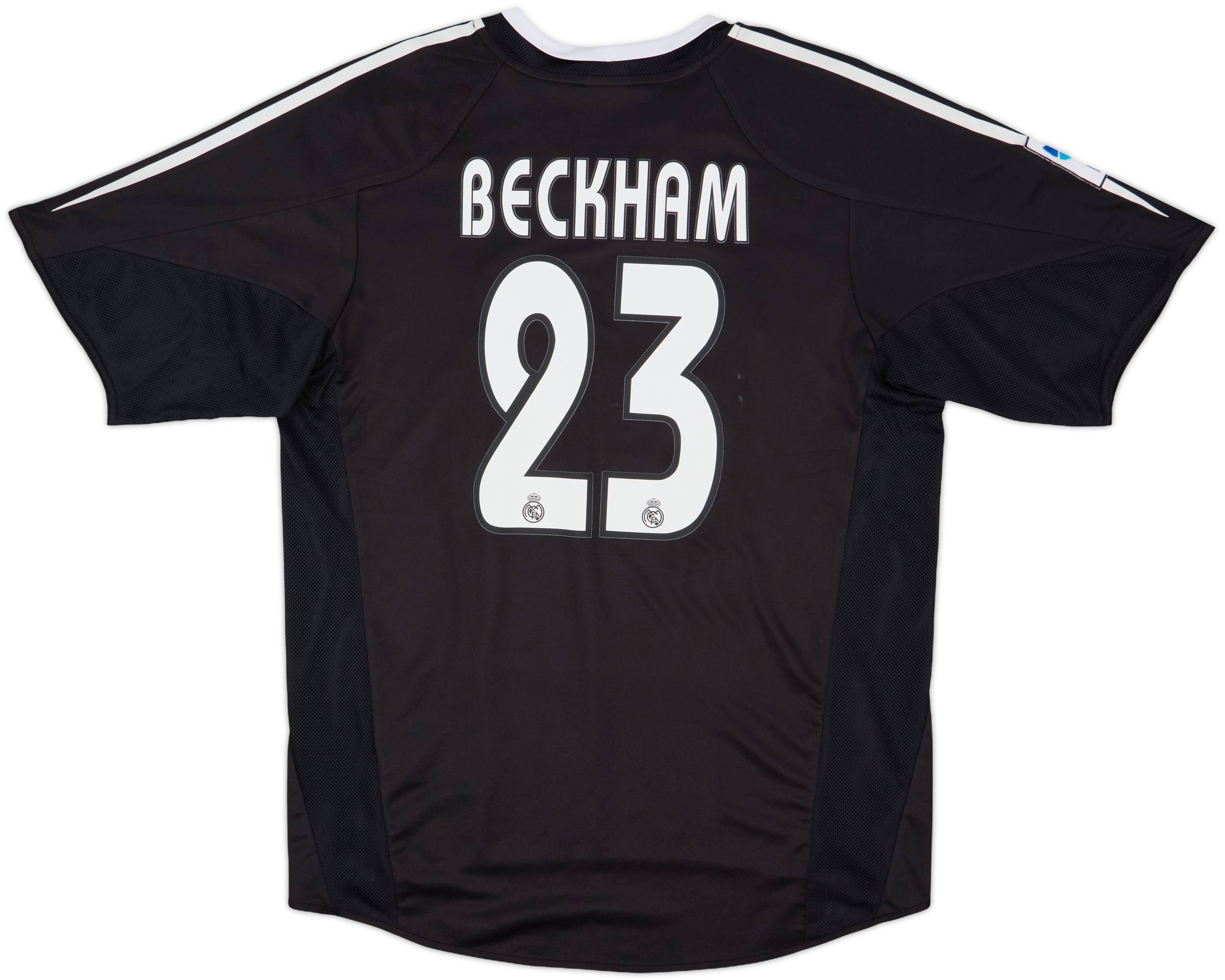 2004-05 Real Madrid Away Shirt Beckham #23 (M)