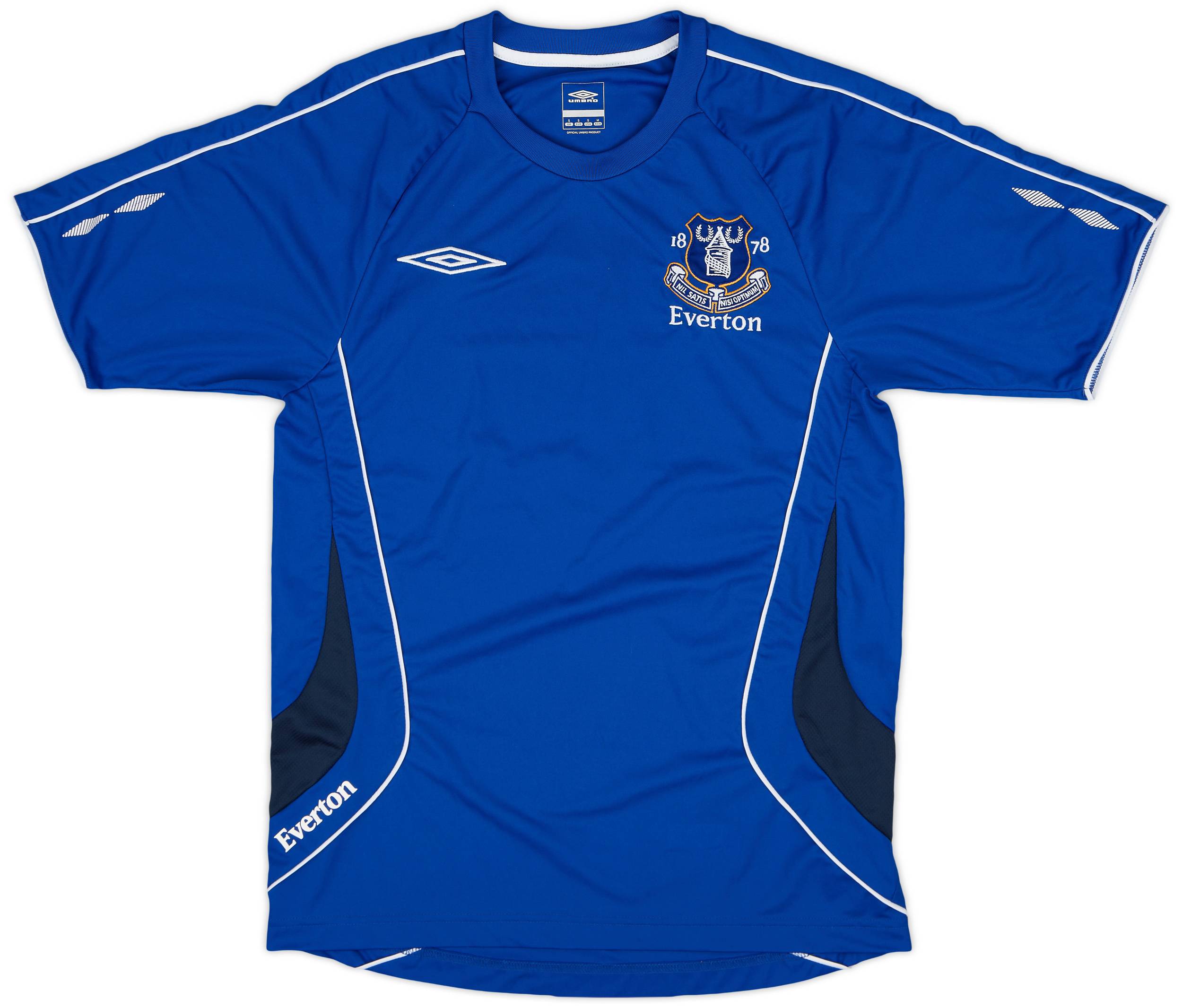 2007-08 Everton Umbro Training Shirt - 9/10 - (S)