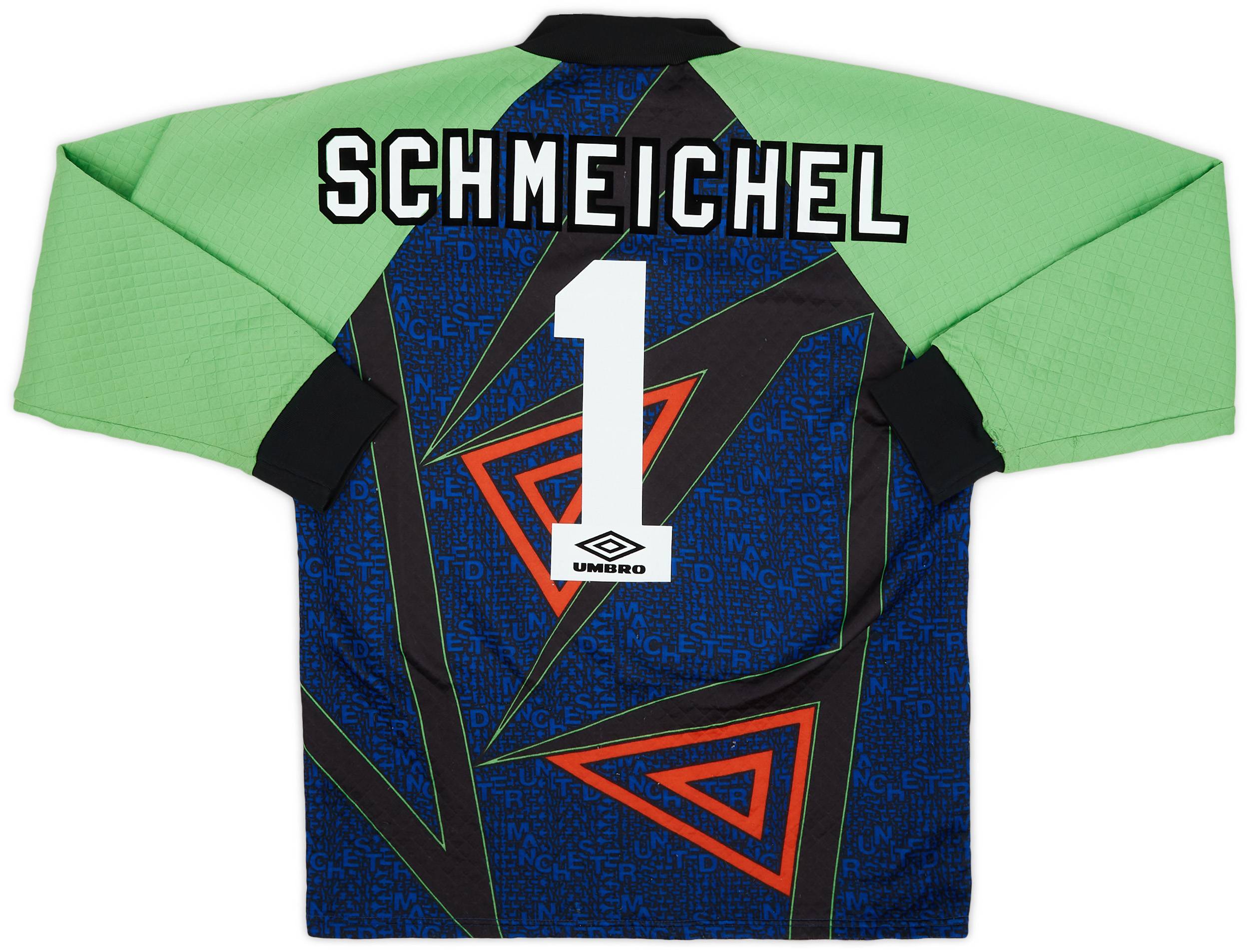 1994-96 Manchester United GK Shirt Schmeichel #1 - 8/10 - (M)