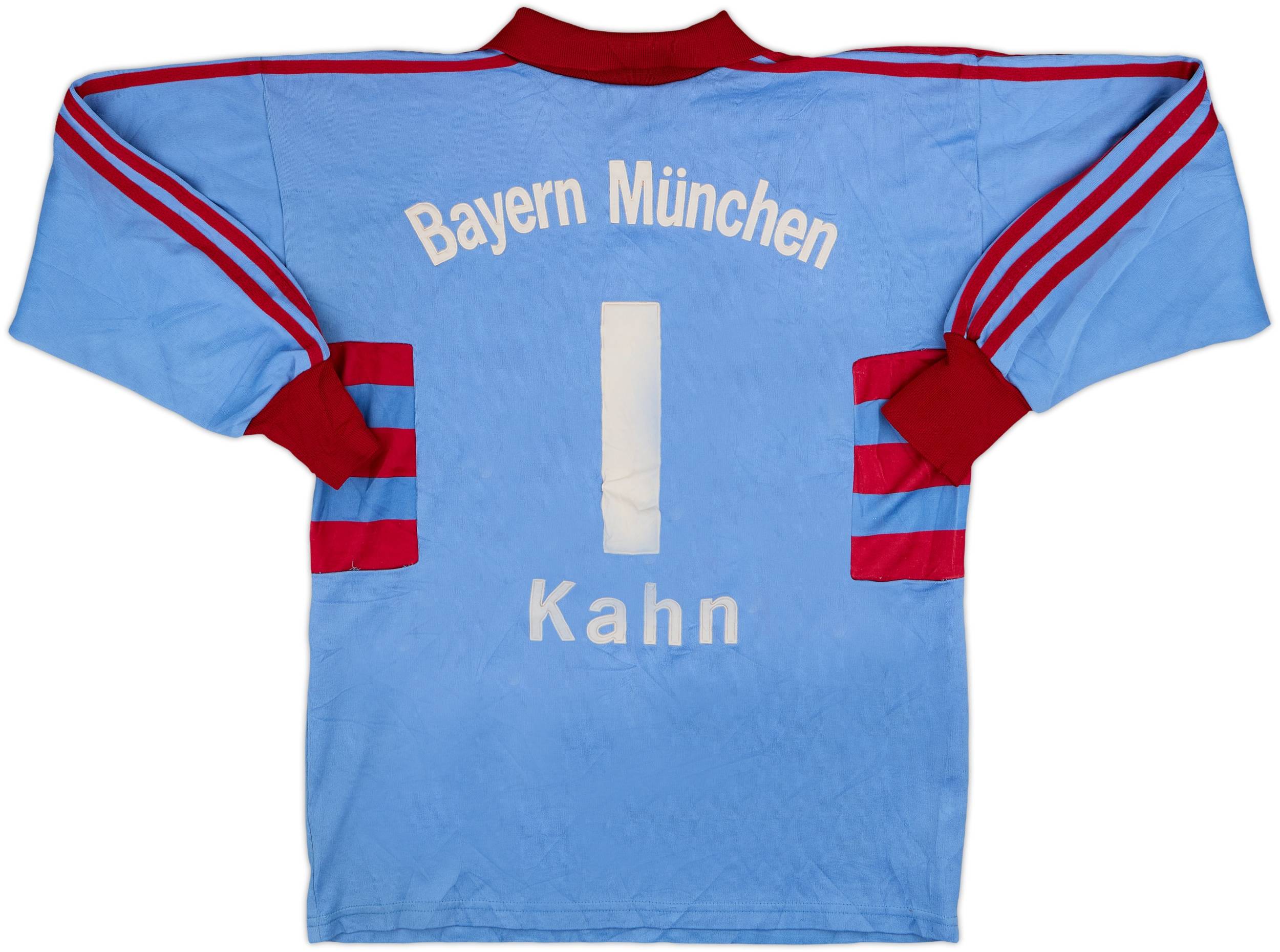 1998-99 Bayern Munich GK Shirt Kahn #1 - 7/10 - (S)
