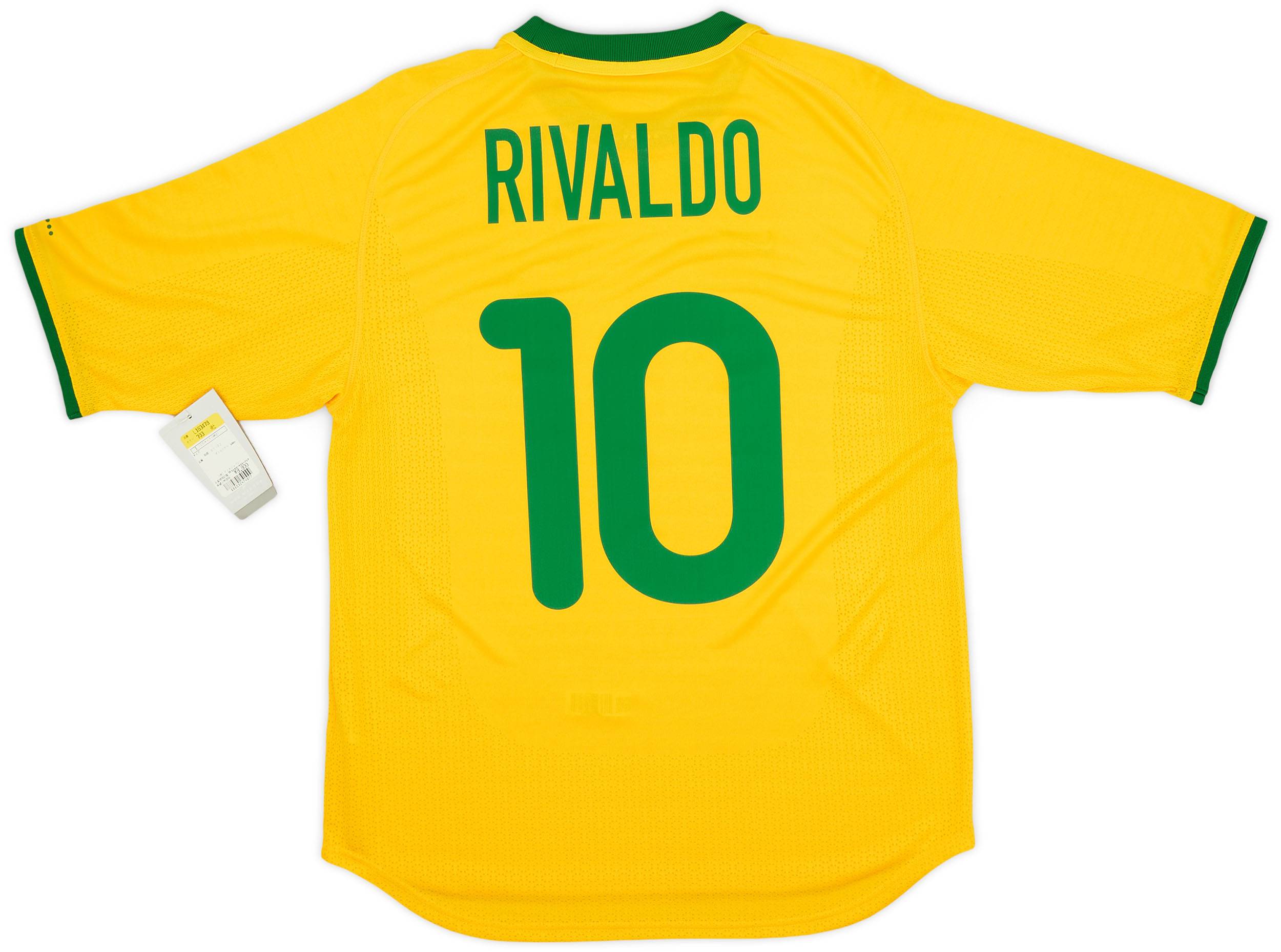 Rivaldo brazil jersey discount
