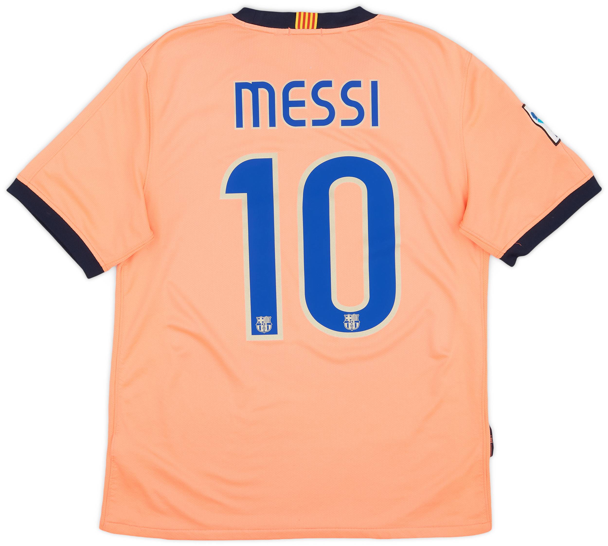 2009-10 Barcelona Away Shirt Messi #10 - 8/10 - (M)