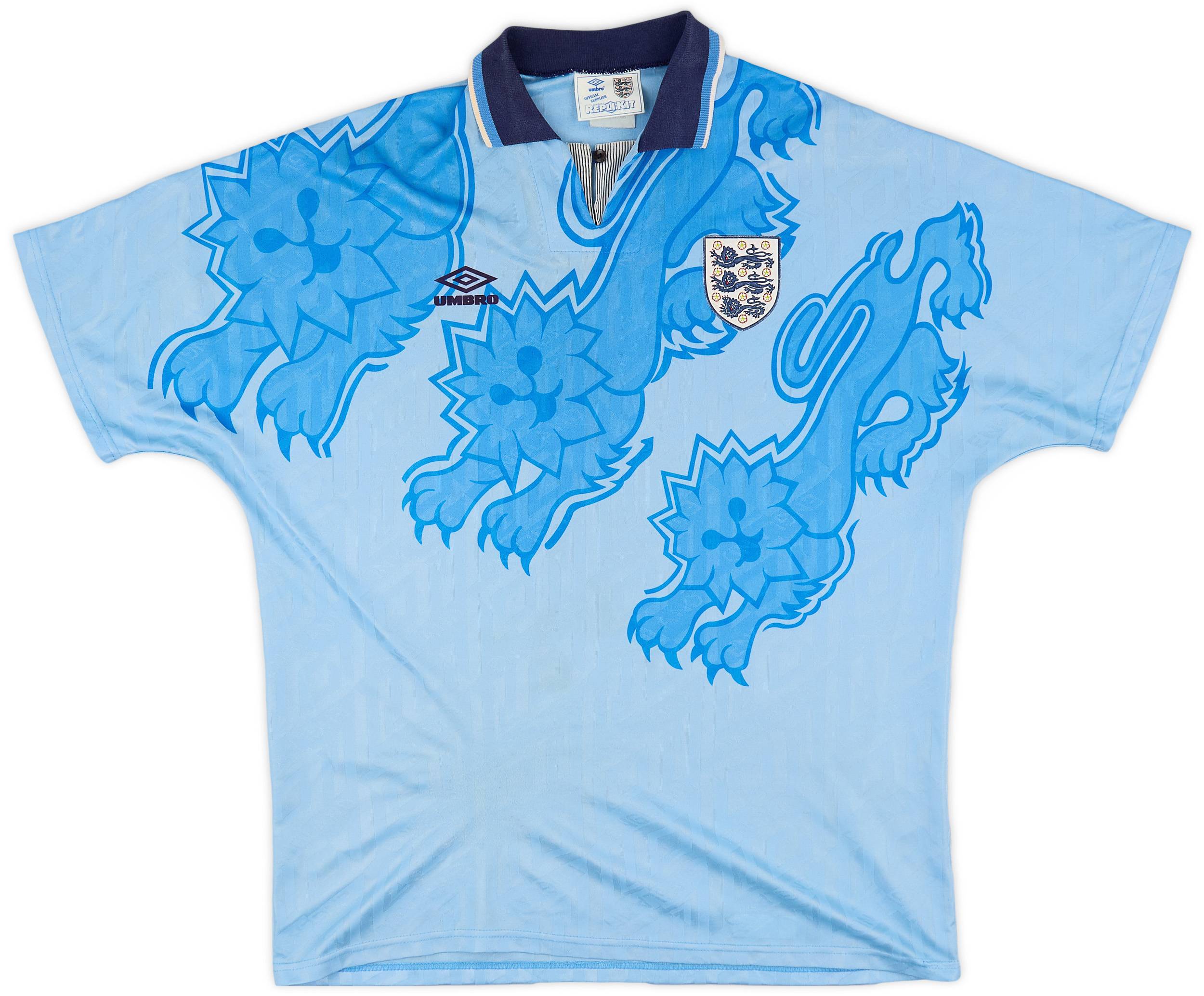 正規品】92/93イングランド代表 3rd ユニフォーム