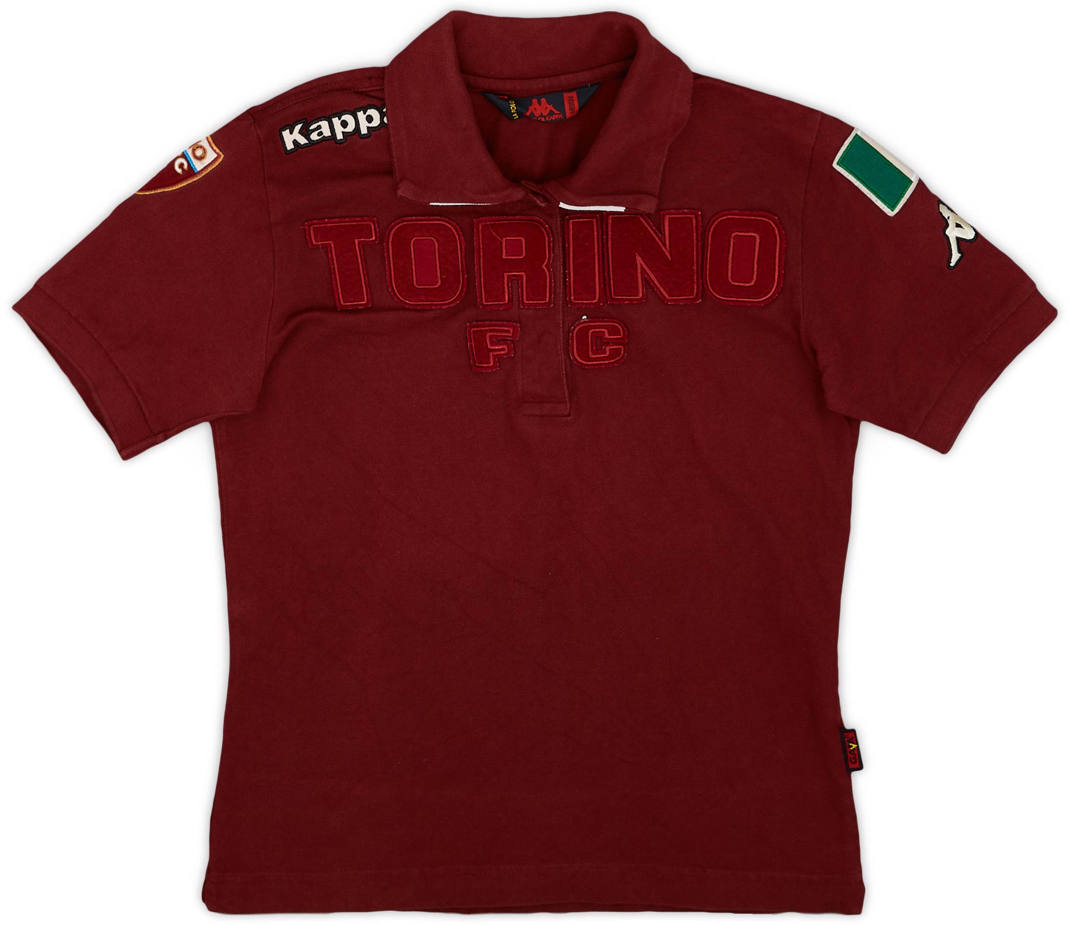 2008-09 Torino Kappa Polo Shirt - 7/10 - (M.Boys)