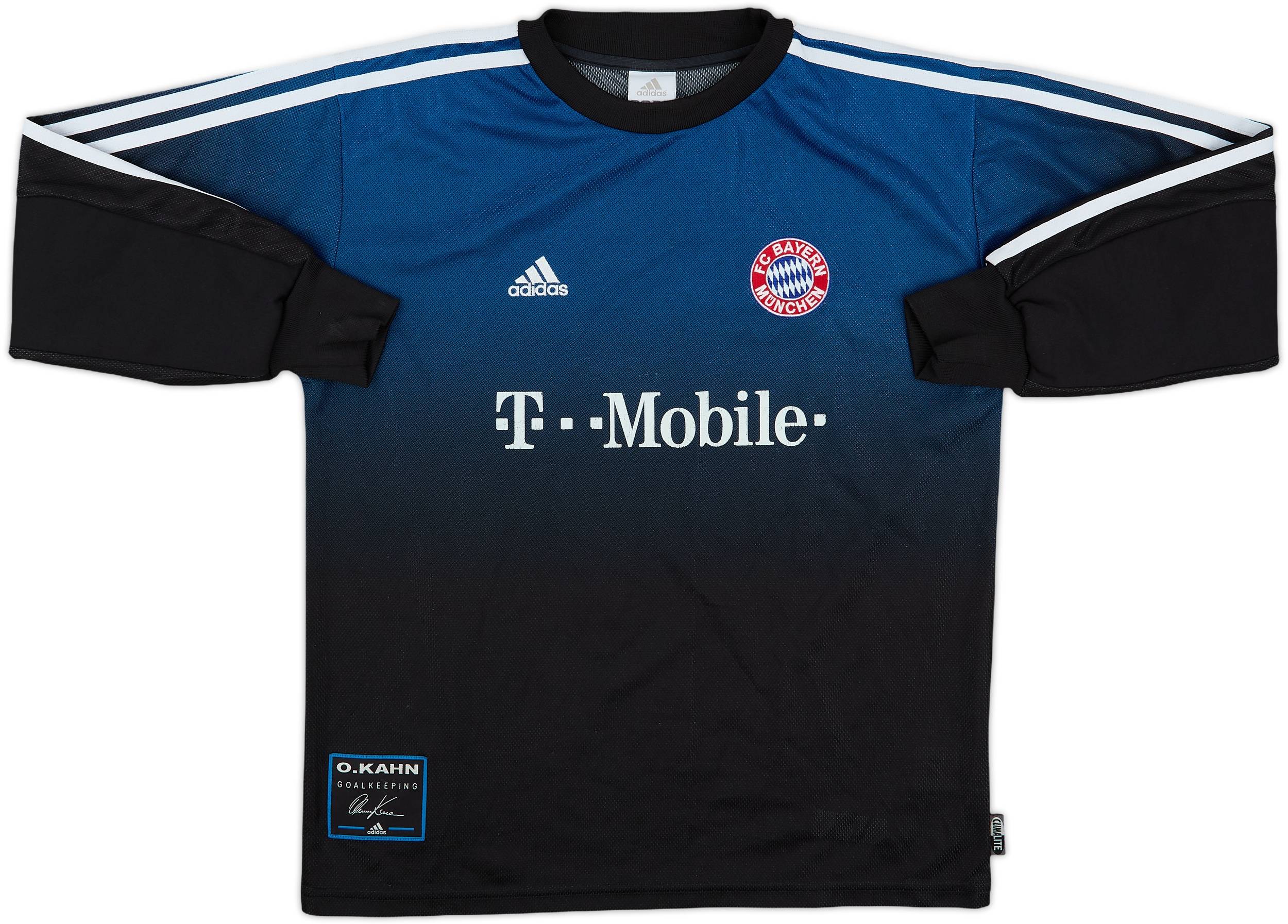 2003-04 Bayern Munich GK Shirt Kahn #1 - 6/10 - (XL.Boys)