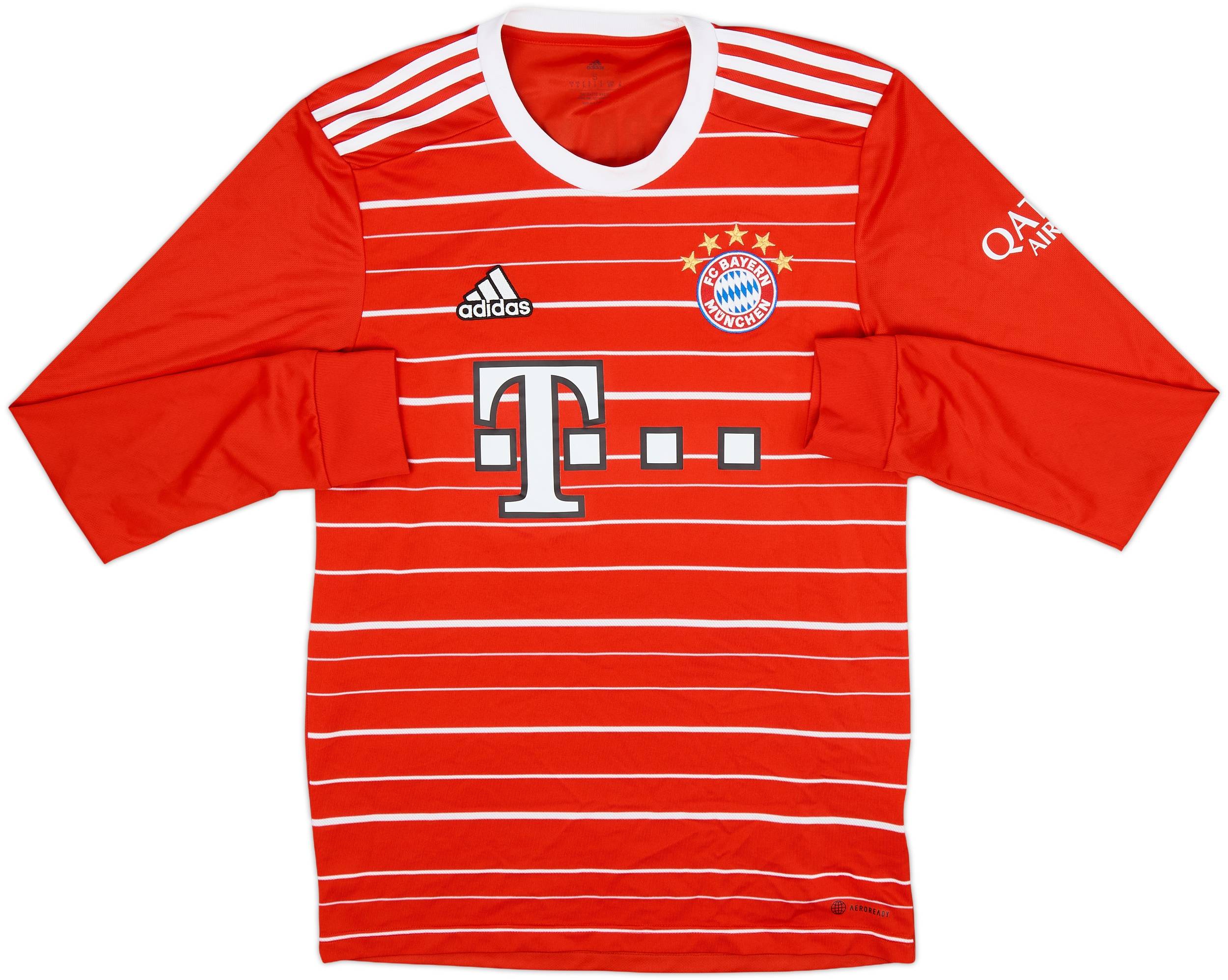 2022-23 Bayern Munich Home L/S Shirt Gnabry #7 - 8/10 - (S)