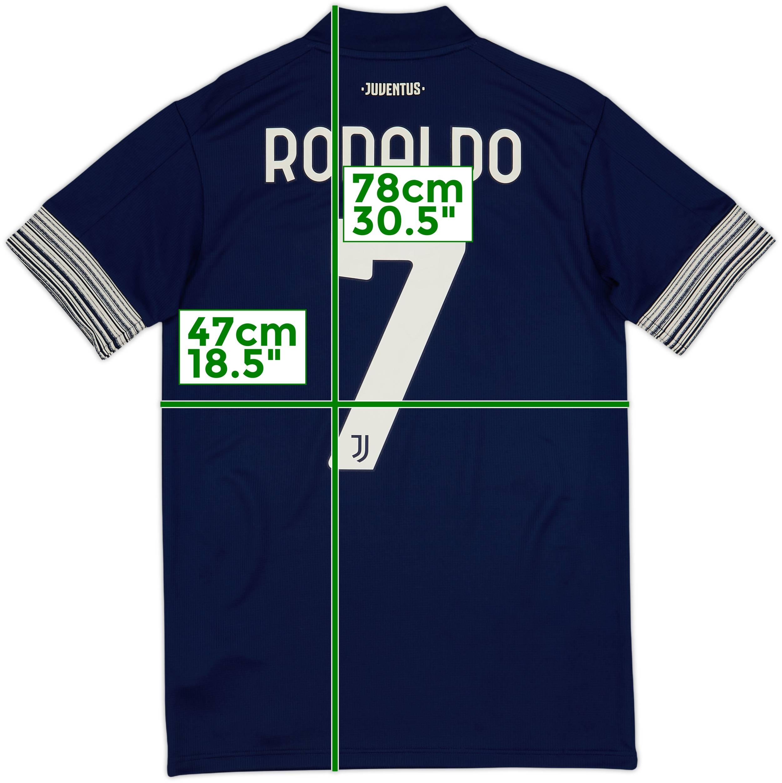 2020-21 Juventus Away Shirt Ronaldo #7 - 8/10 - (S)
