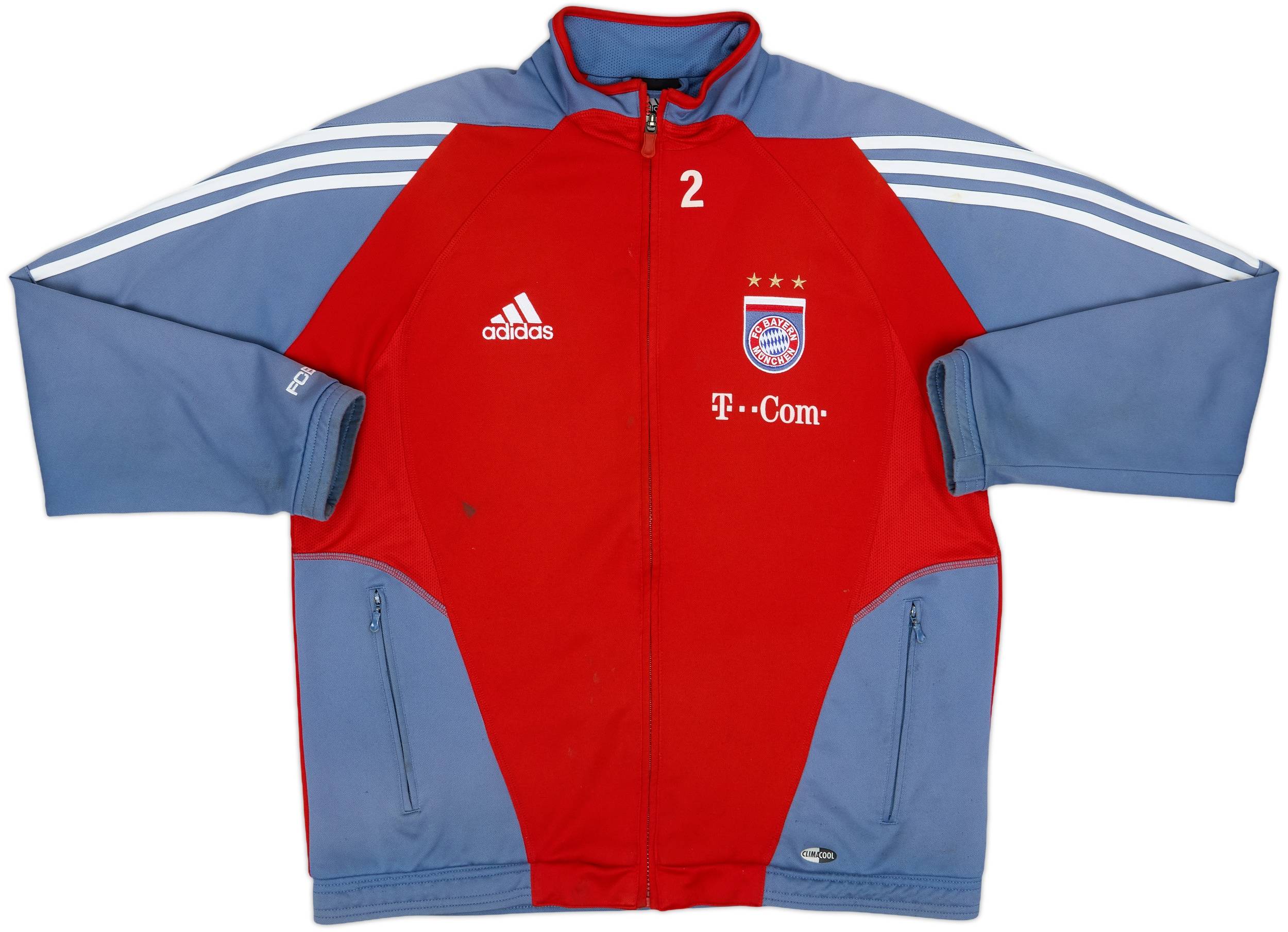 2005-06 Bayern Munich Player Issue adidas Track Jacket #2 (Sagnol