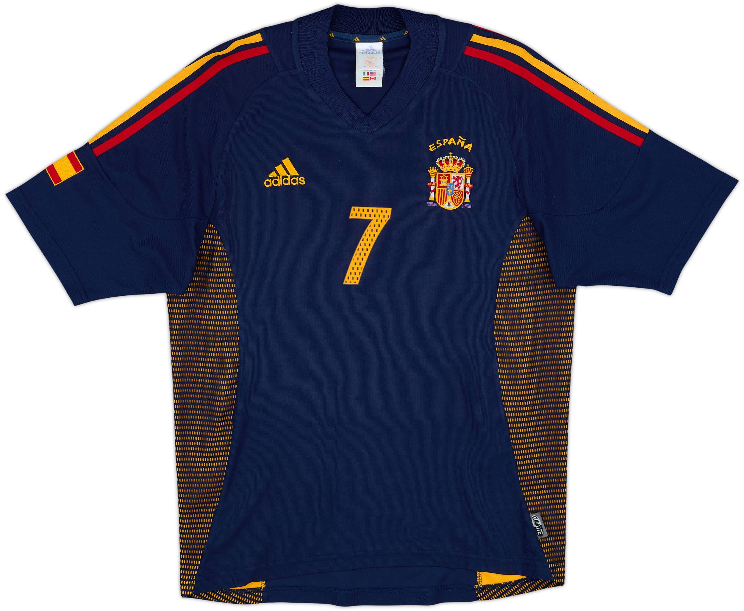 2002-04 Spain Third Shirt Raul #7 - 9/10 - (S)