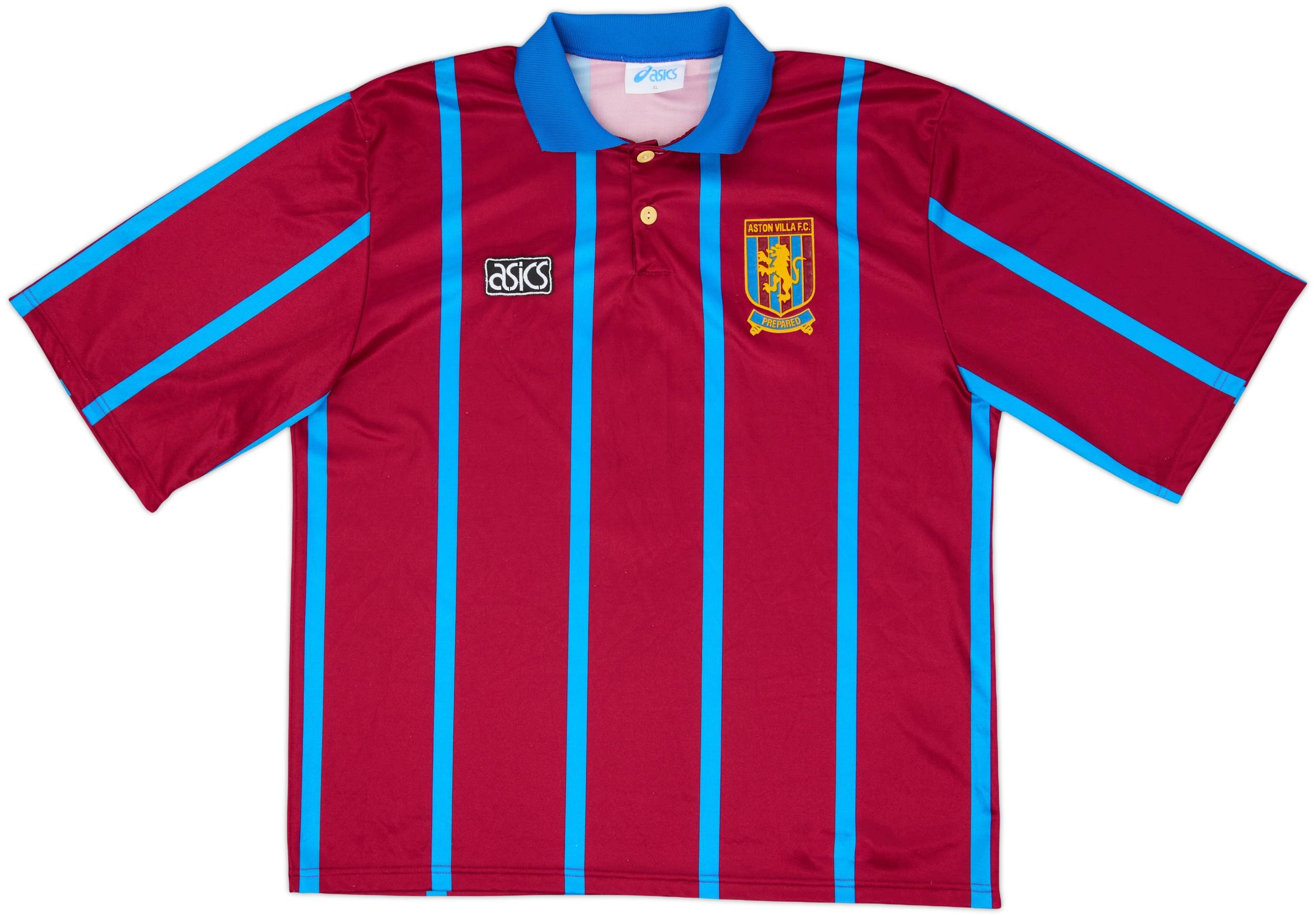 1993-95 Aston Villa Home Shirt McGrath #5 - 8/10 - (XL)