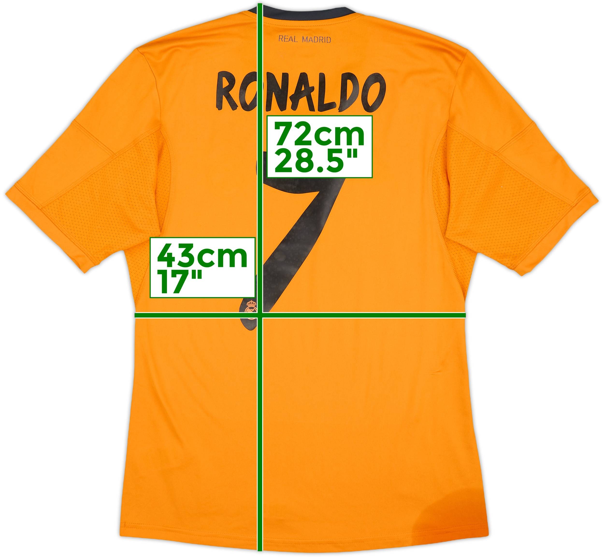 2013-14 Real Madrid Third Shirt Ronaldo #7 - 5/10 - (S)