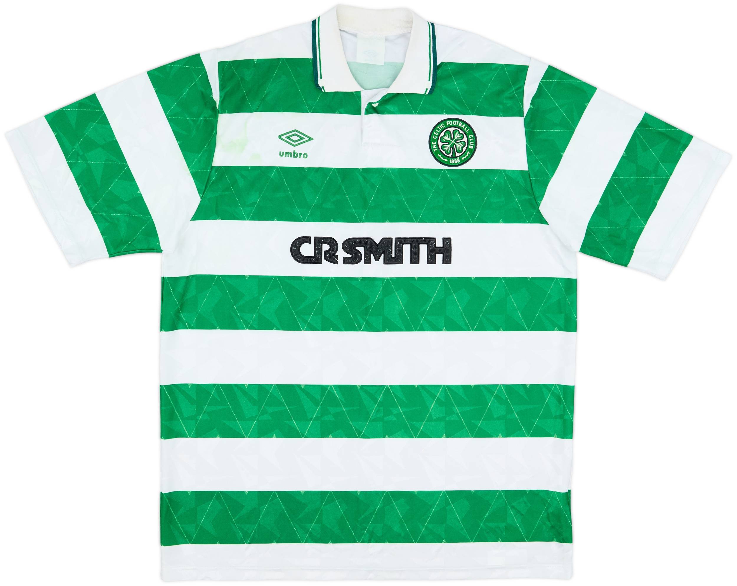 1989-91 Celtic Home Shirt - 7/10 - (L/XL)