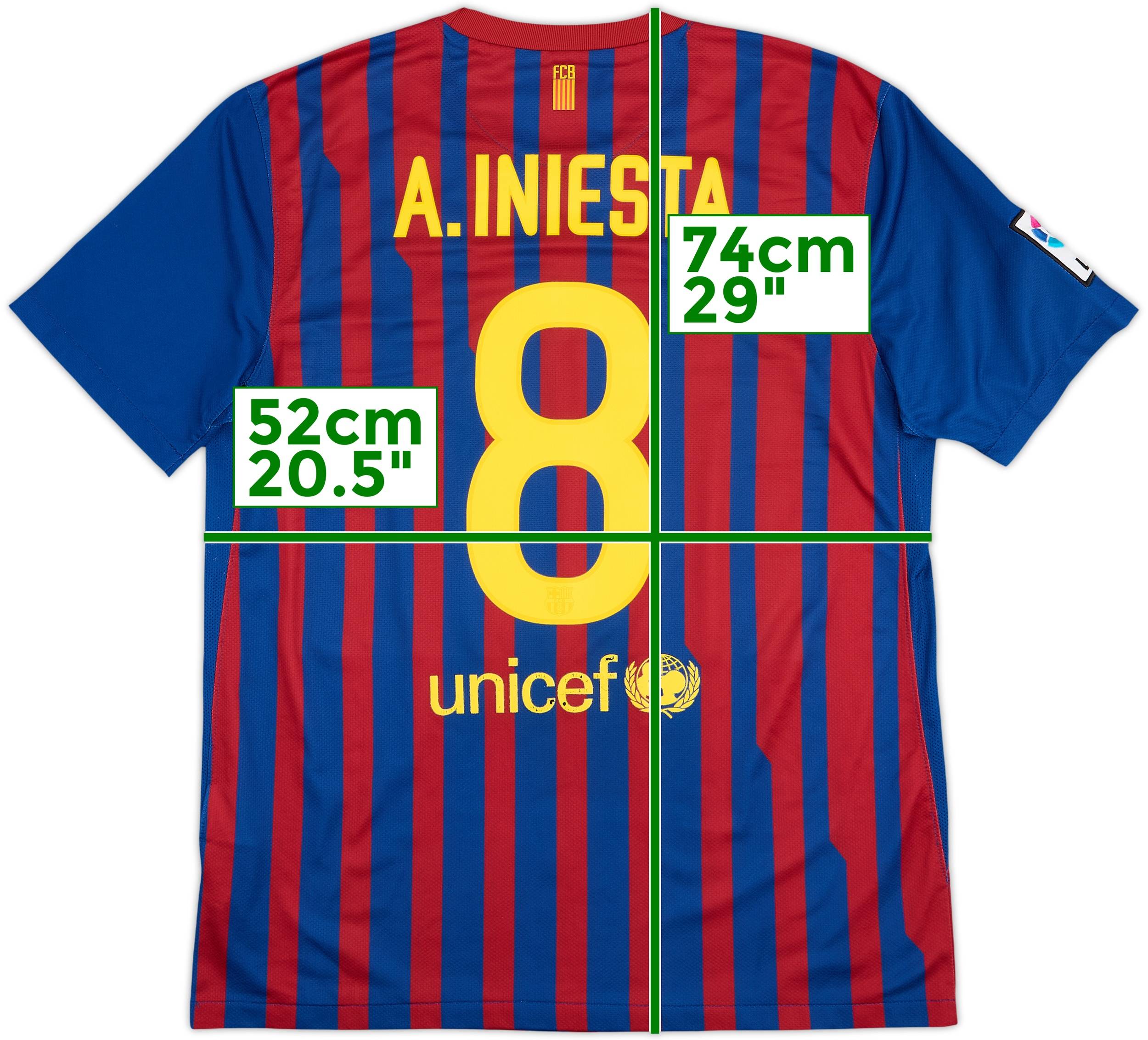 FC Barcelona A. INIESTA 8番シャツ FC Barcelona A. INIESTA 8番シャツ FC Barcelona A. Iniesta 8番