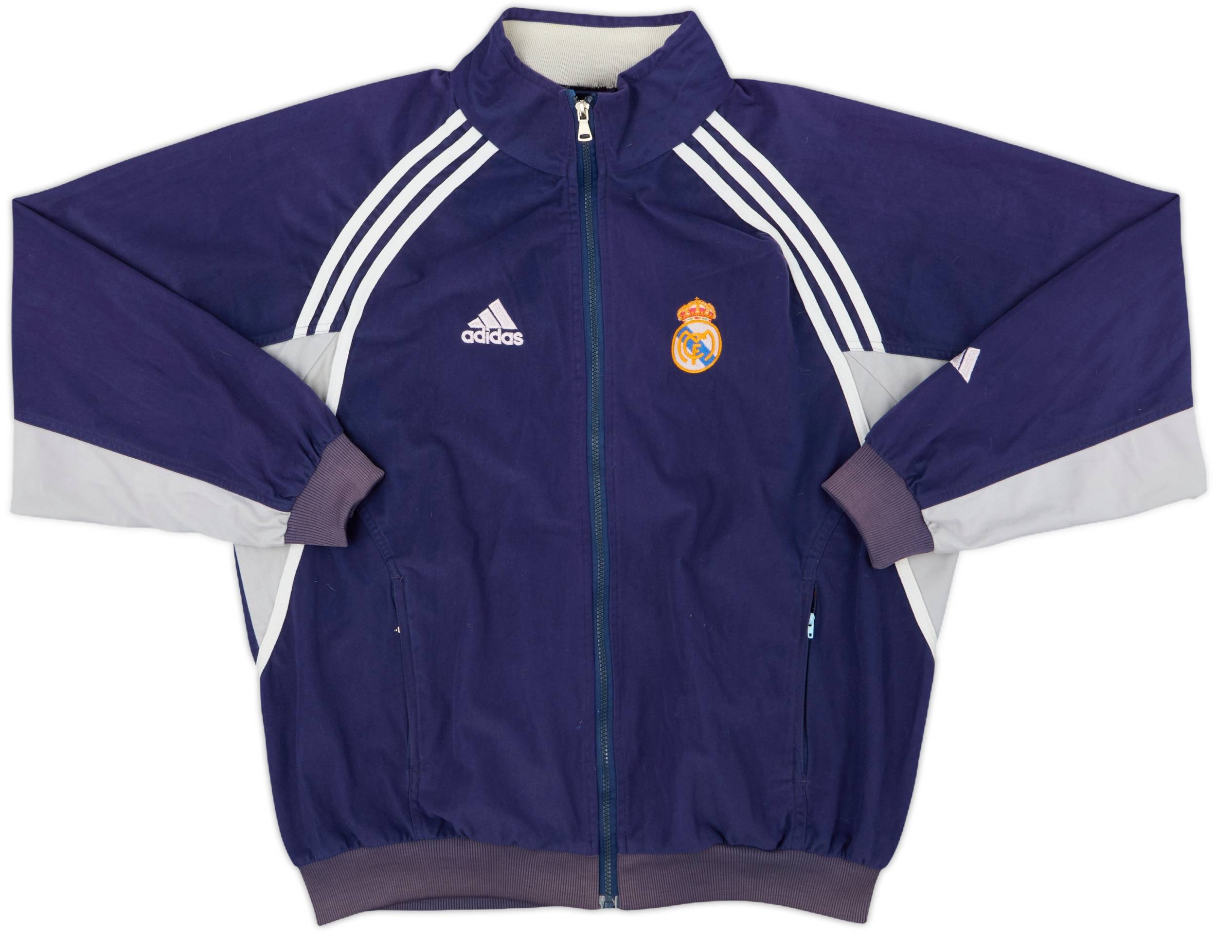 2000-01 Real Madrid adidas Track Jacket - 4/10 - (XXL)