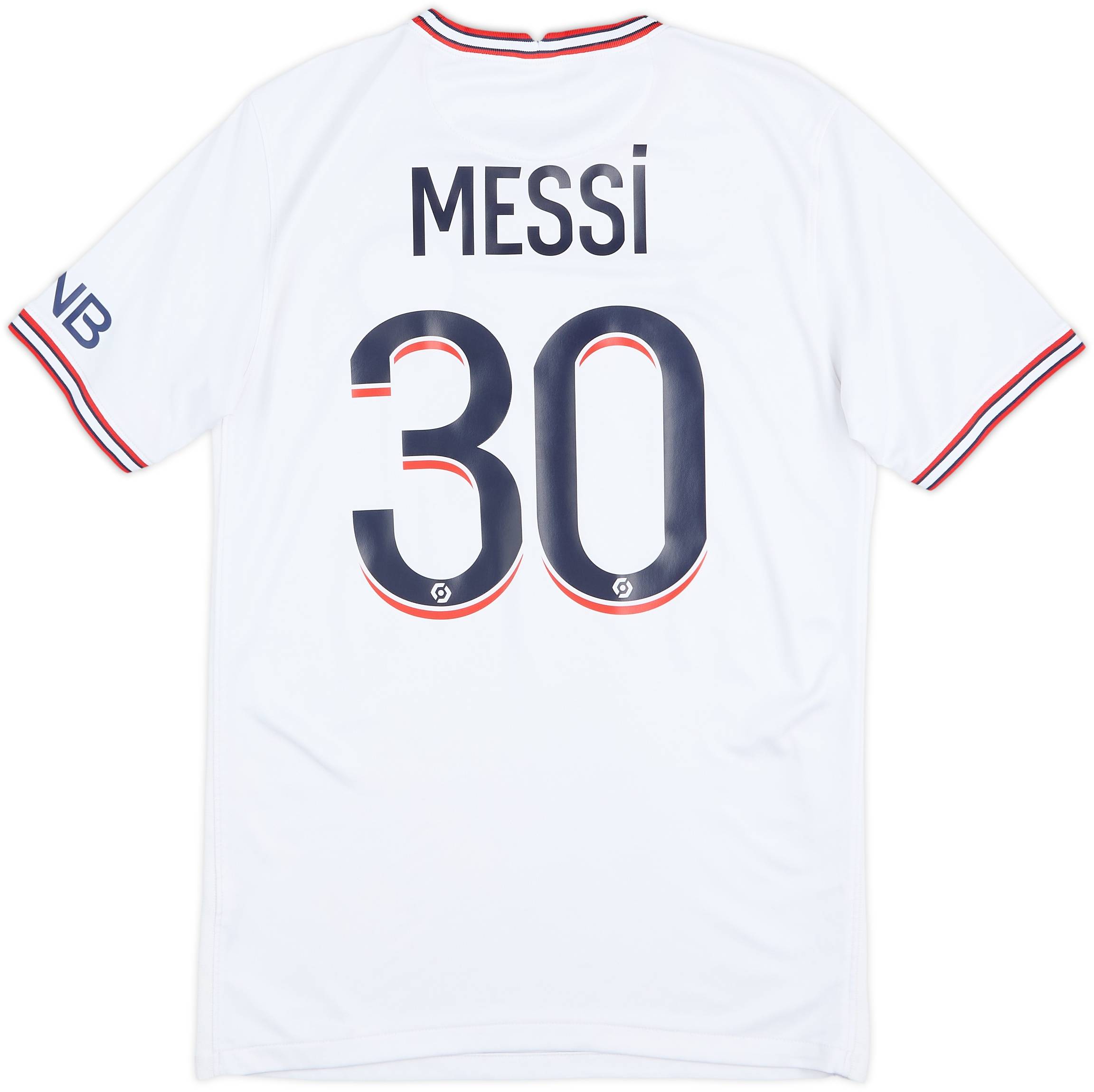 2021-22 Paris Saint-Germain Fourth Shirt Messi #30 - 8/10 - (S)