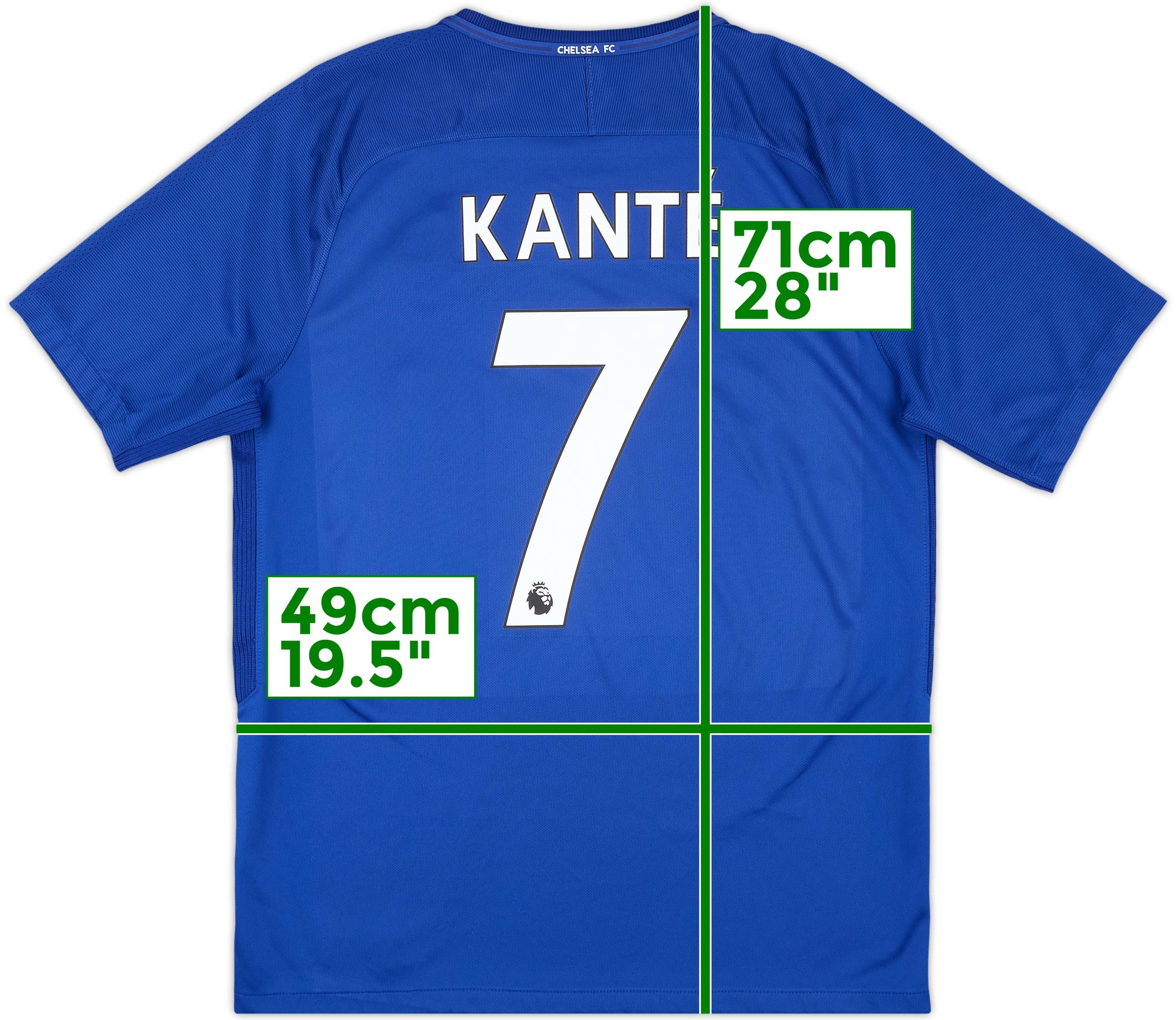 2017-18 Chelsea Home Shirt Kante #7 - 6/10 - (L)