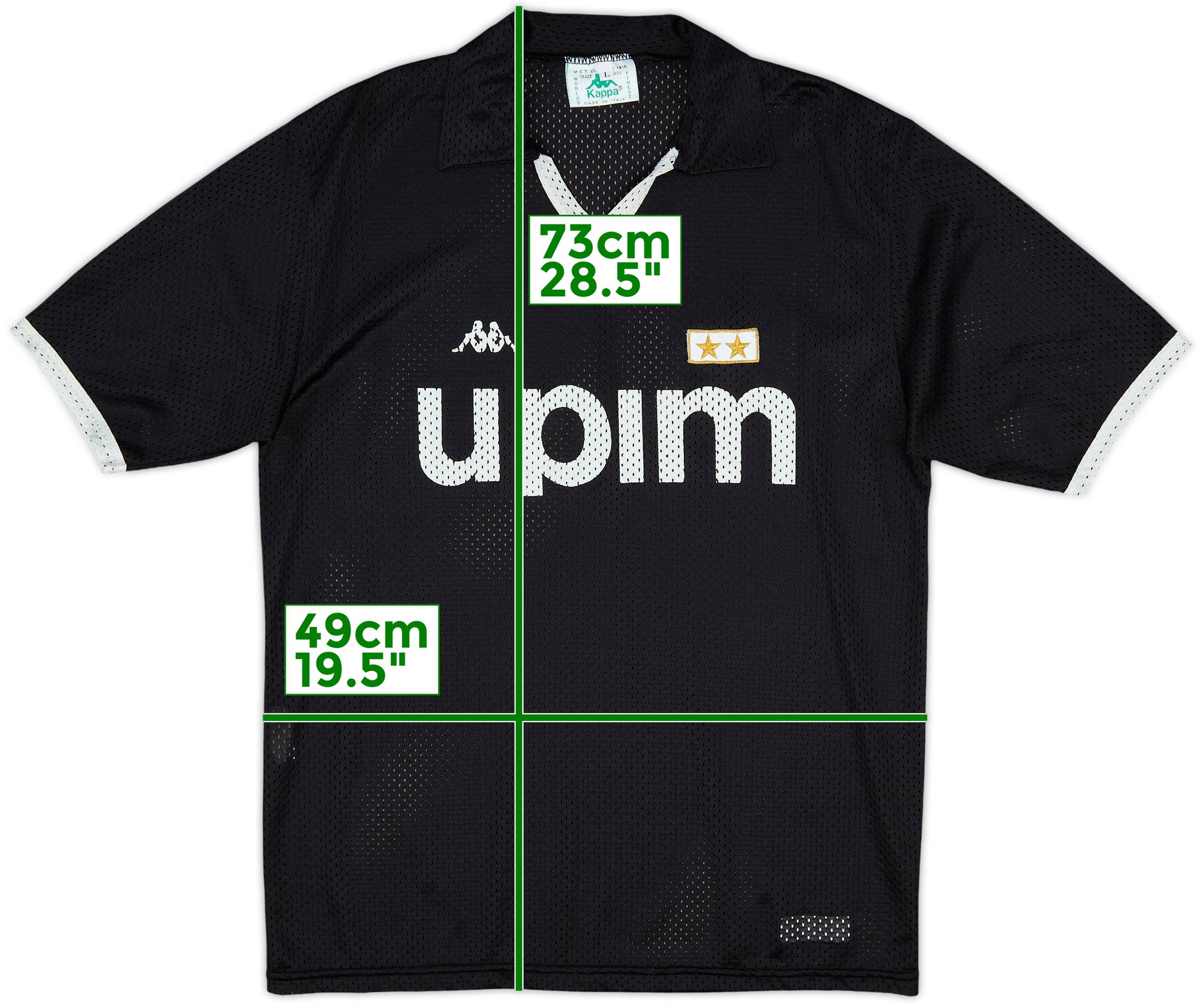 ユベントス 90/91 アウェイユニフォーム Juventus 1990-91 Juventus Away Shirt - 10/10 - (L)