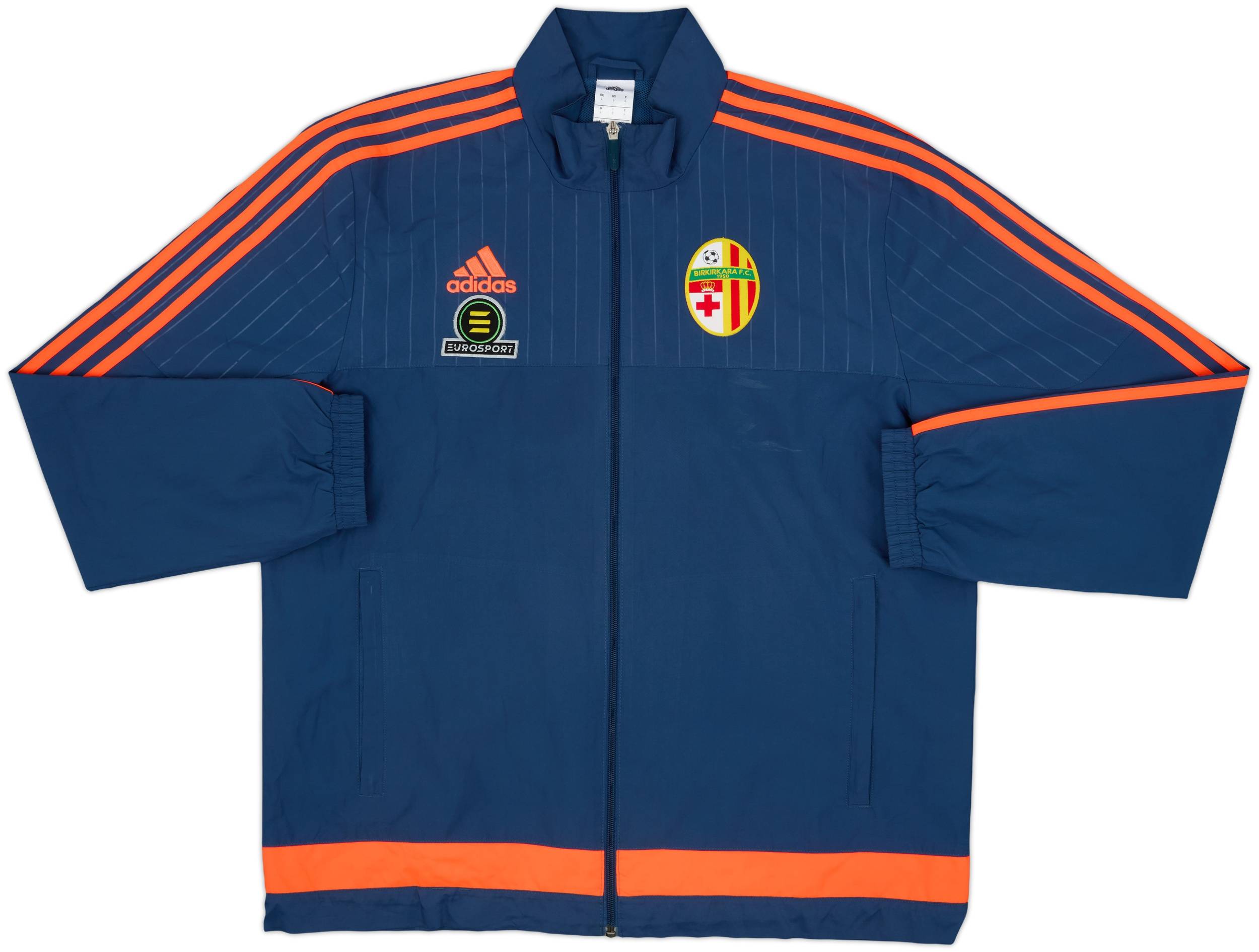 2014-15 Birkirkara adidas Track Jacket - 8/10 - (L)