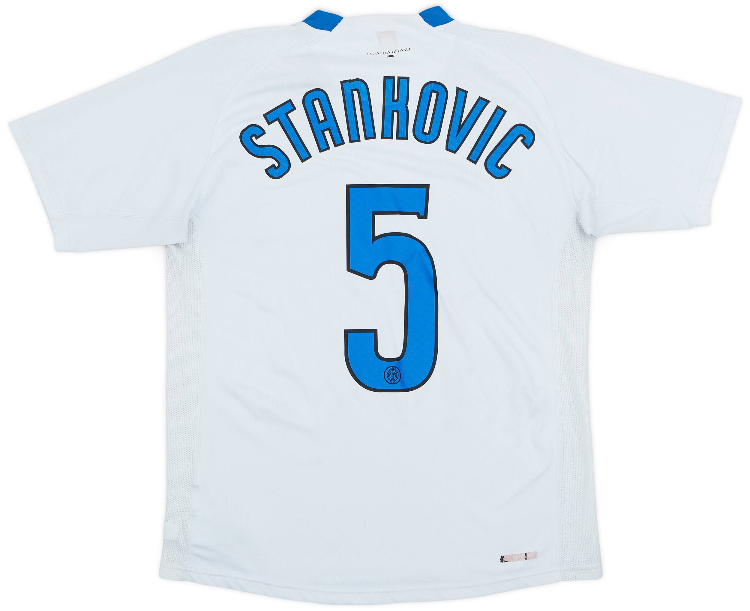 2006-07 Inter Milan Away Shirt Stankovic #5 - 6/10 - (S)