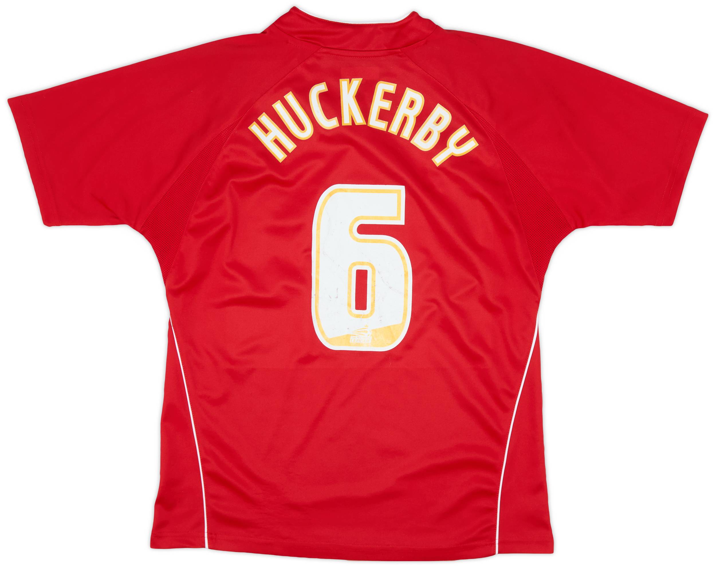 2007-08 Norwich Away Shirt Huckerby #6 - 5/10 - (L)