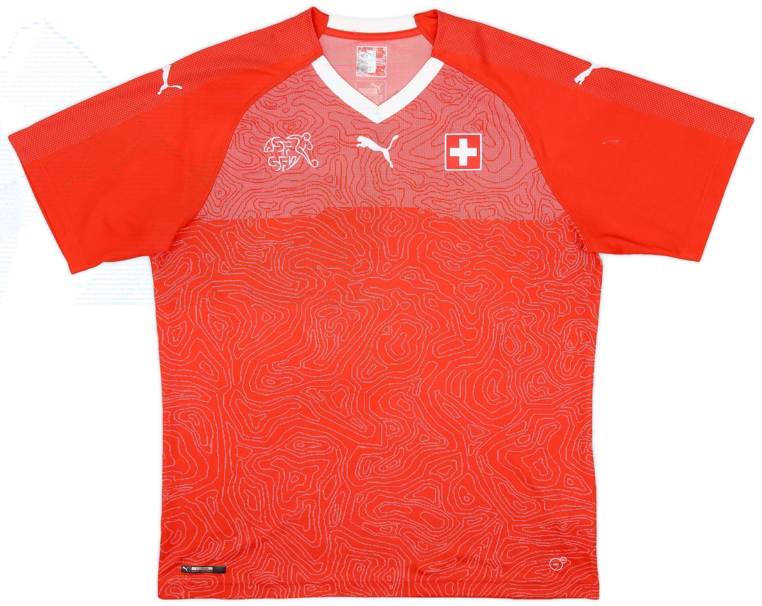 2018-20 Switzerland Home Shirt - 5/10 - (XL)