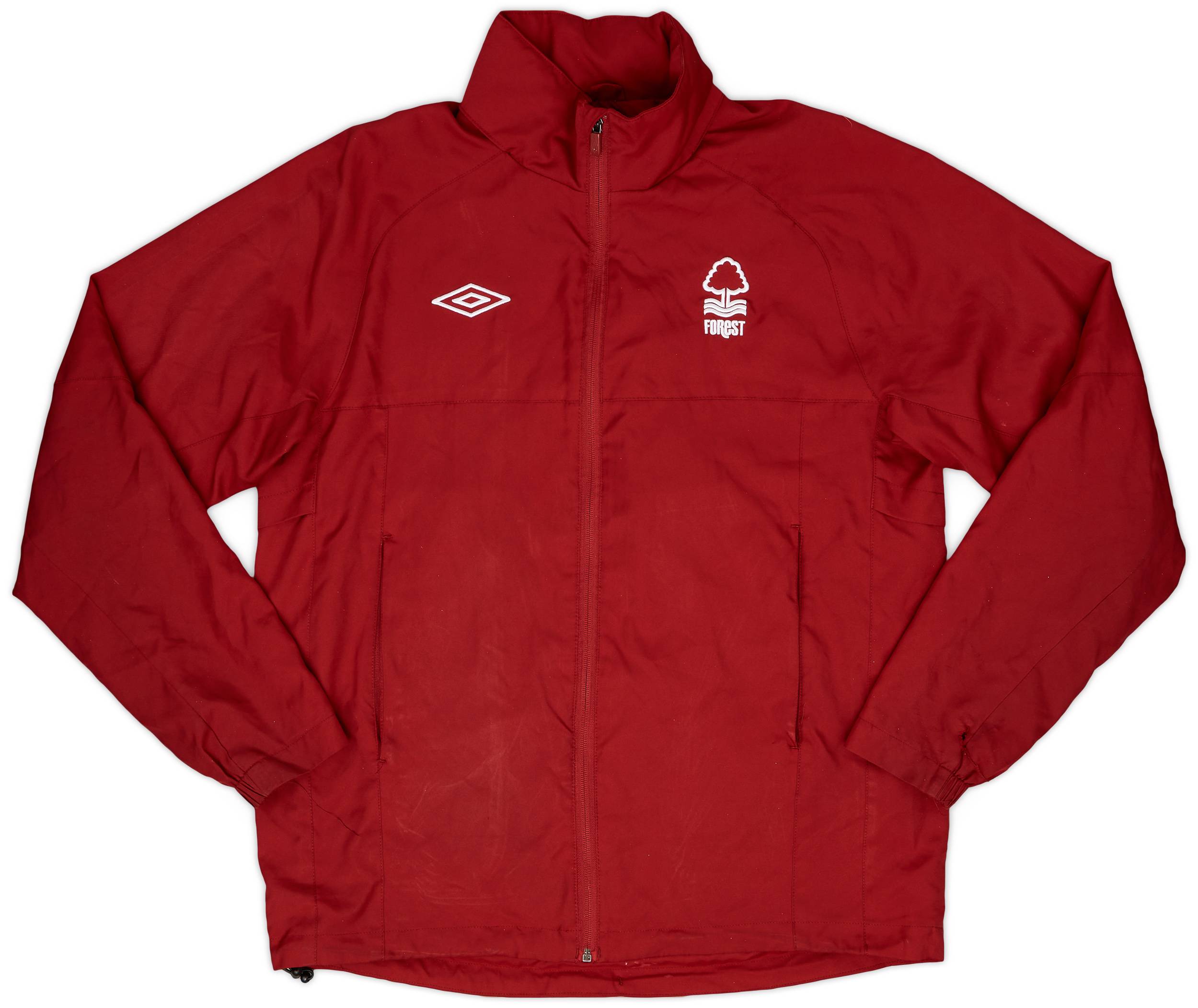 2012-13 Nottingham Forest Umbro Hooded Rain Jacket - 5/10 - (M)
